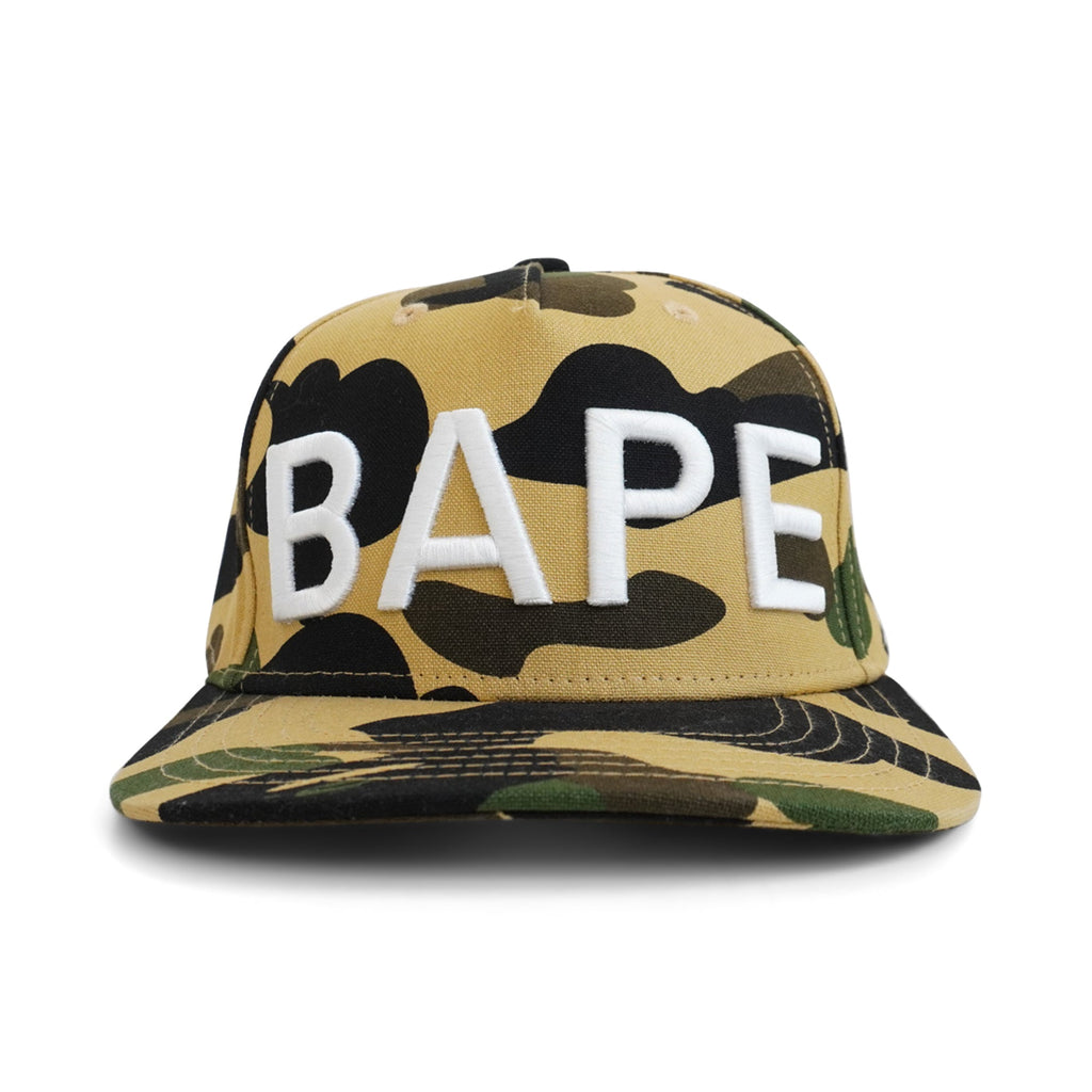 A Bathing Ape Camo Snapback Hat