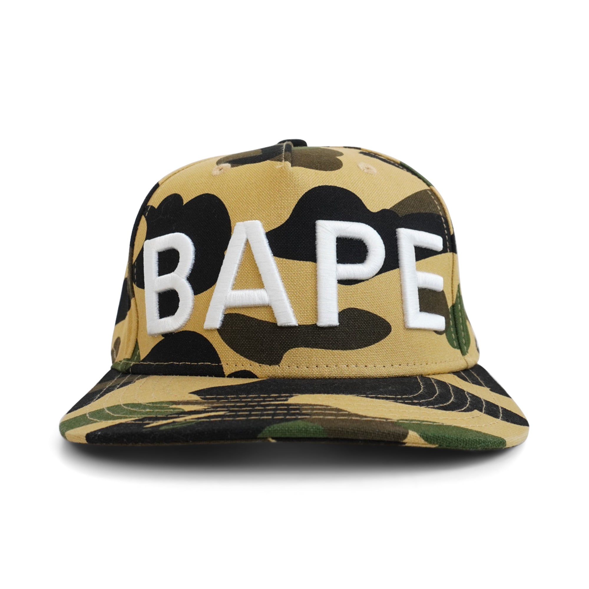 A Bathing Ape Camo Snapback Hat