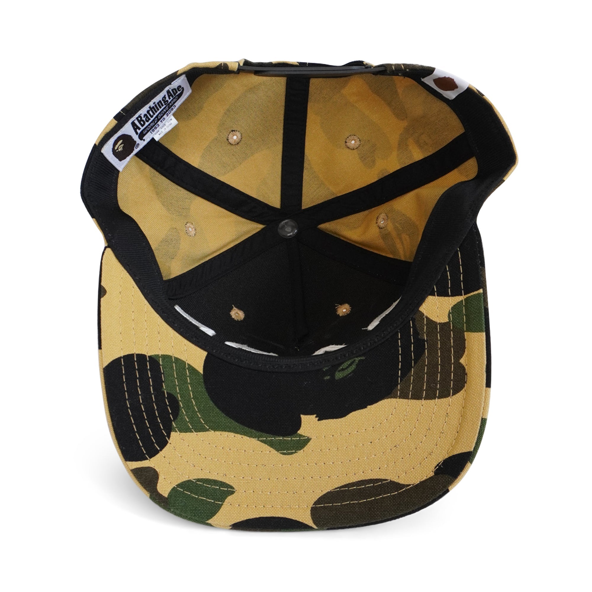 A Bathing Ape Camo Snapback Hat