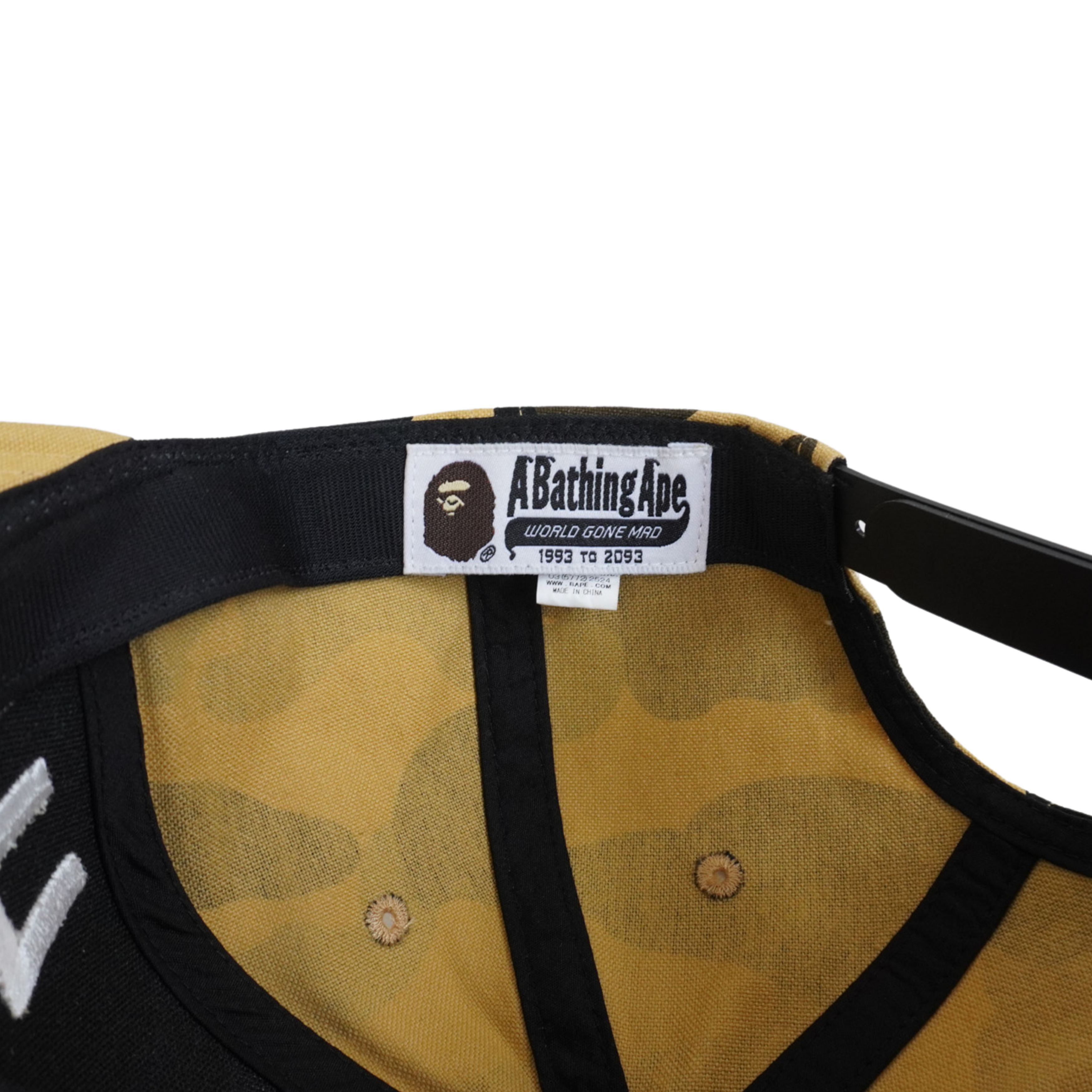 A Bathing Ape Camo Snapback Hat