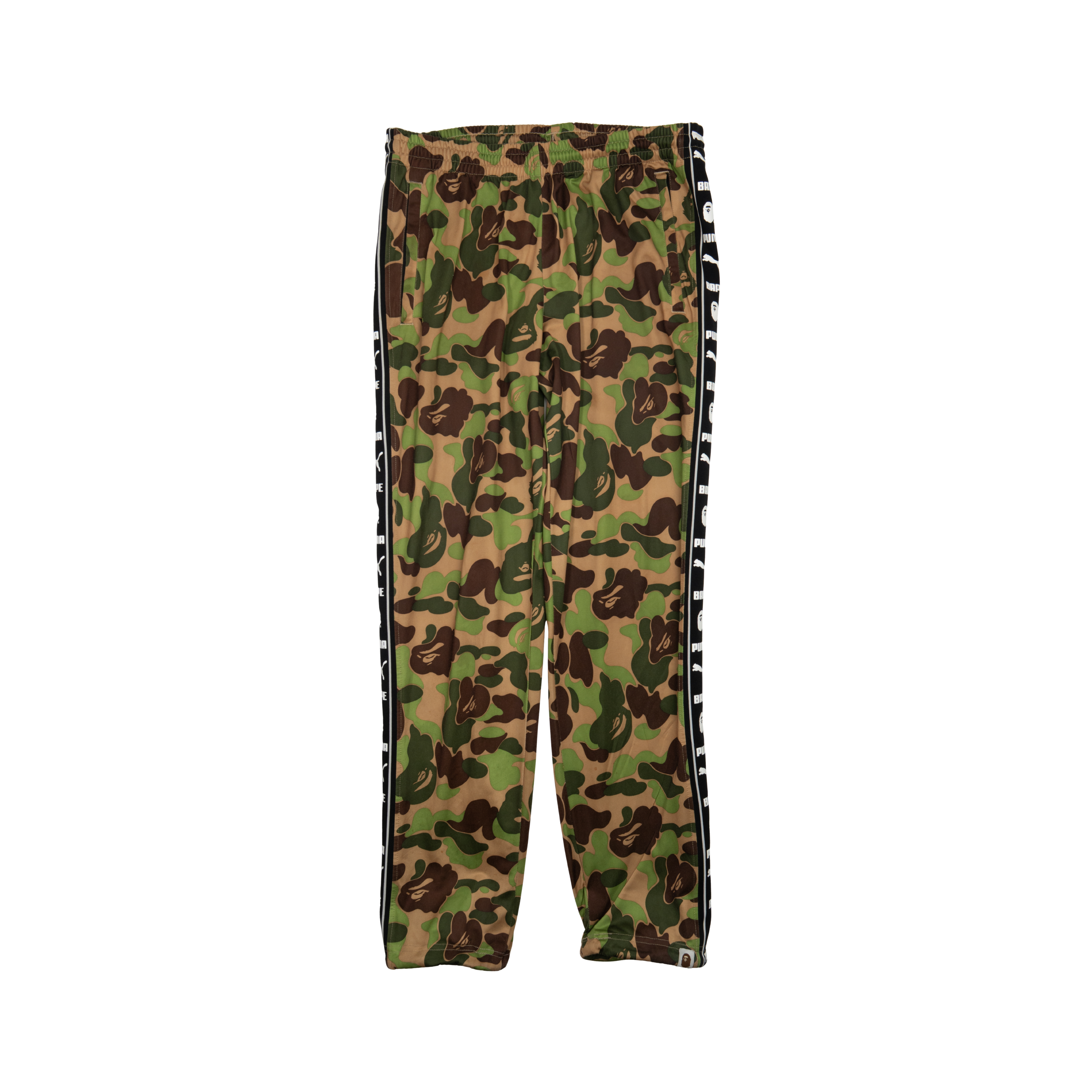 A Bathing Ape x Puma Camo Track Pants - Men's M