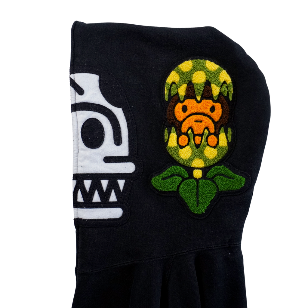 A Bathing Ape 'Baby Milo' Zip Up Hoodie - Men's M