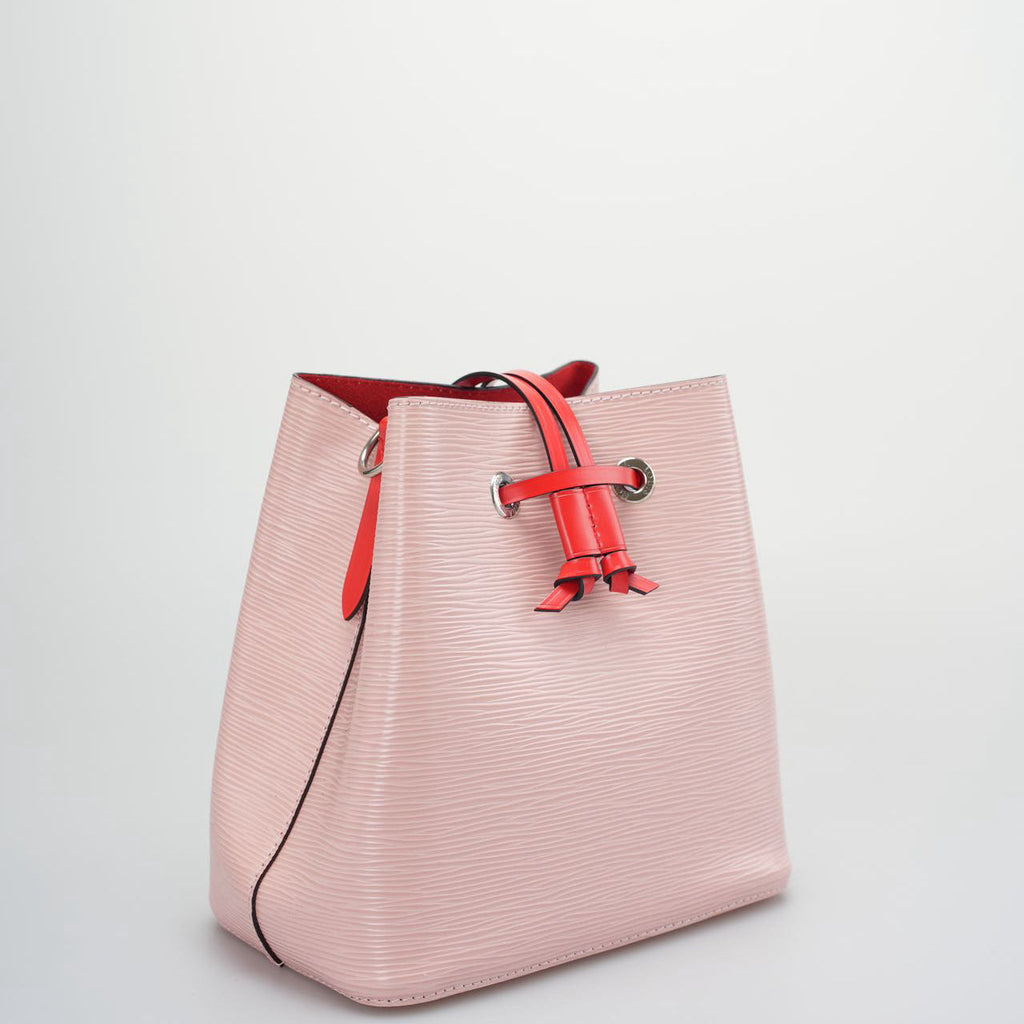 Louis Vuitton 2019 Epi Neonoe BB Bucket Bag in Rose Pink