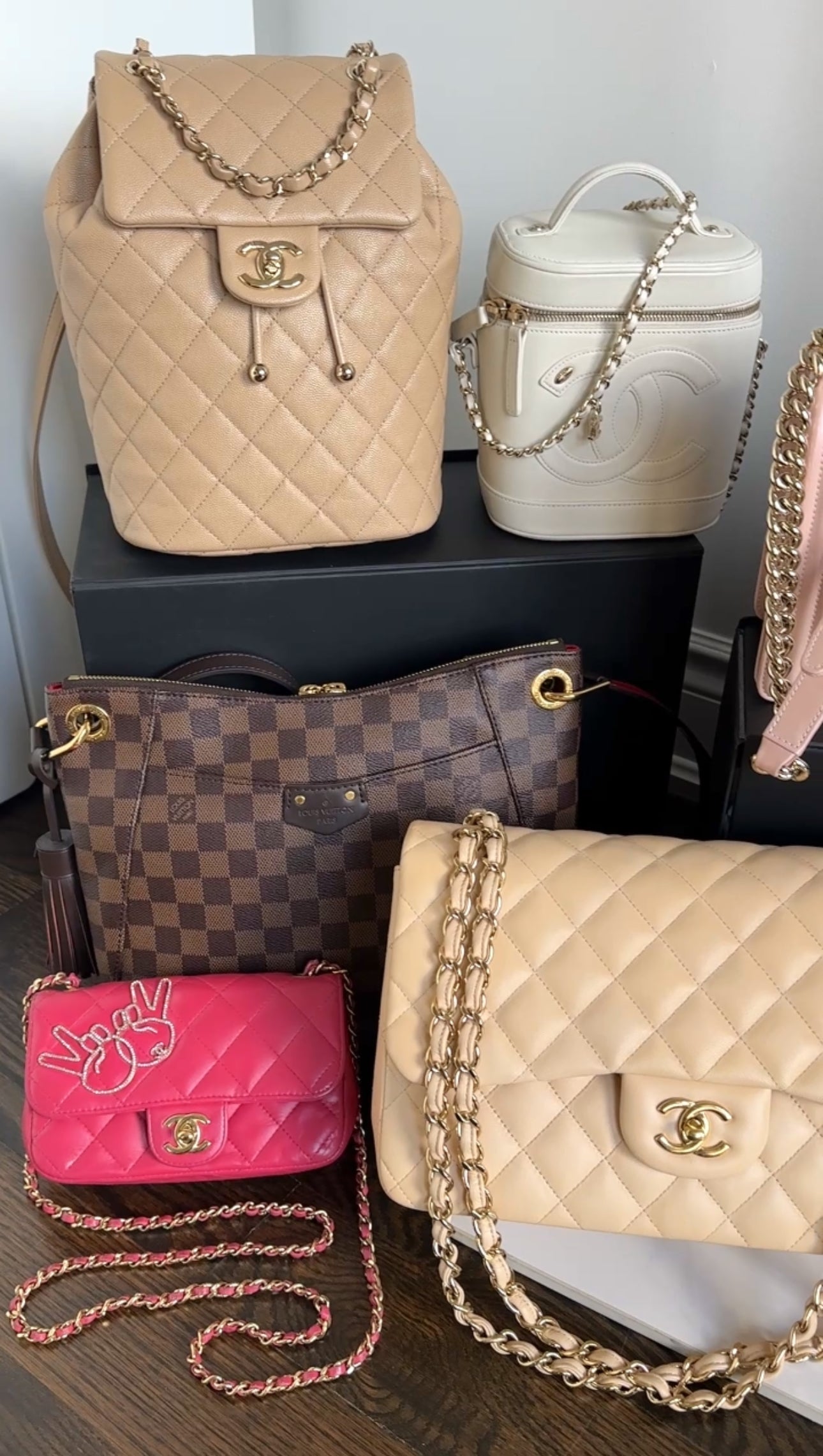 Louis Vuitton Damier Ebene Coated Canvas Southbank Crossbody Messenger Bag