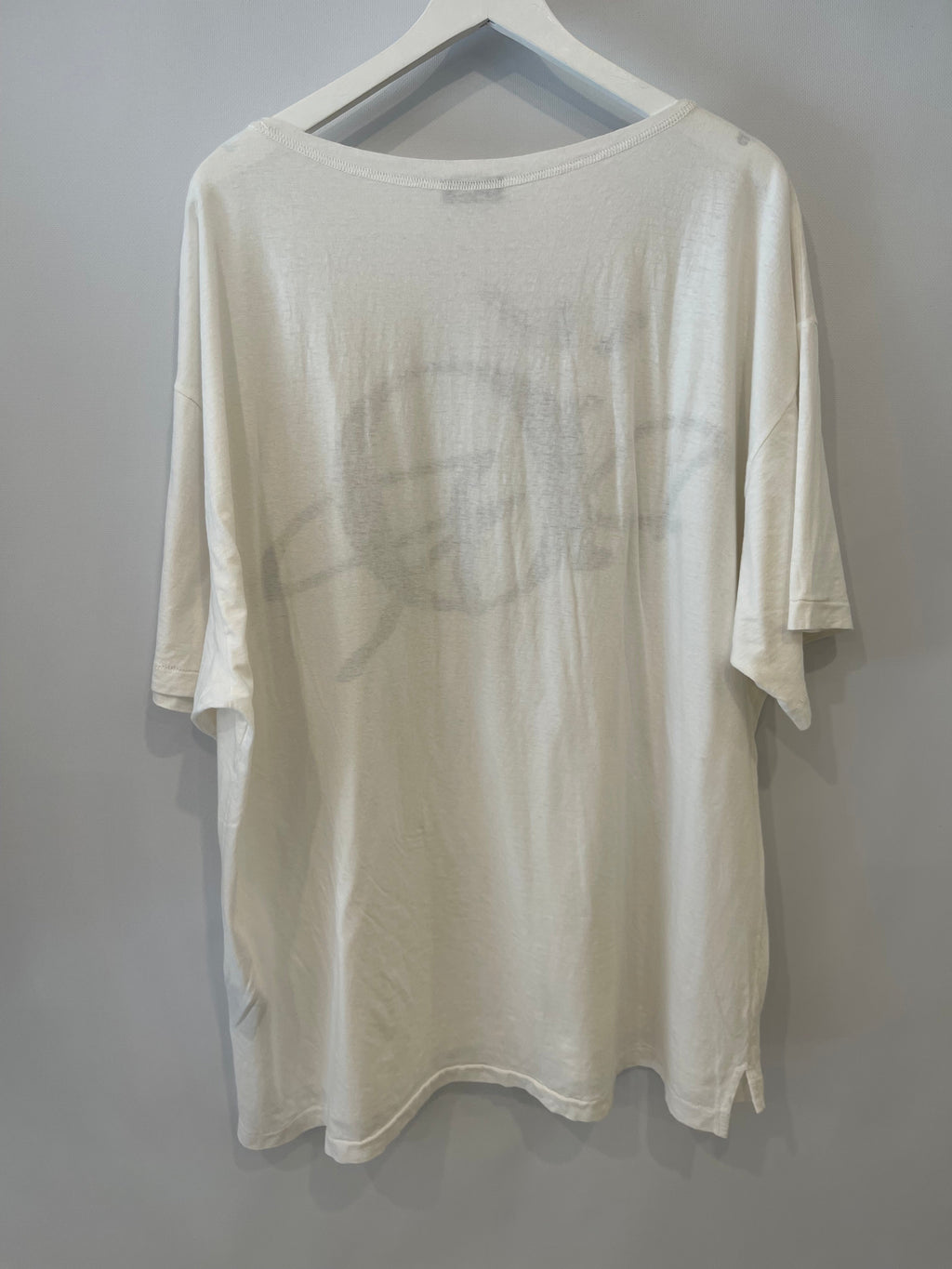 Christian Dior x Cactus Jack Menswear White T-Shirt with Brown Dior Logo Size XXL (UK 44)