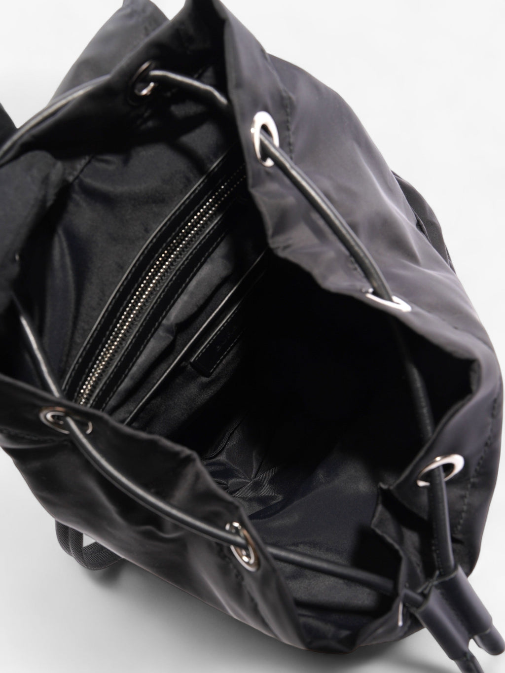 Burberry Rucksack Backpack Black Nylon Medium