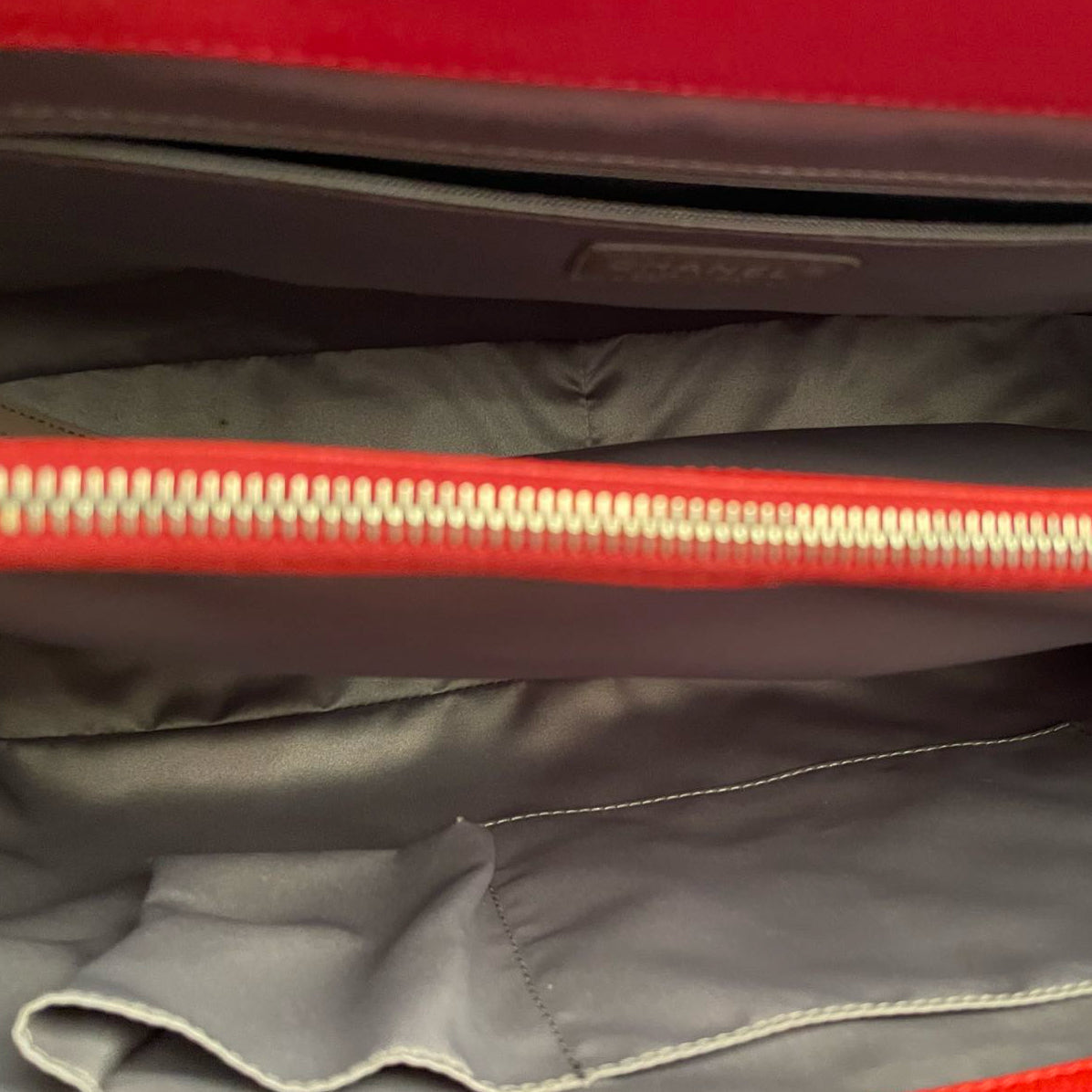 Chanel Red Large Grand Shopping Tote Red GST Bag in Caviar 2011-2012