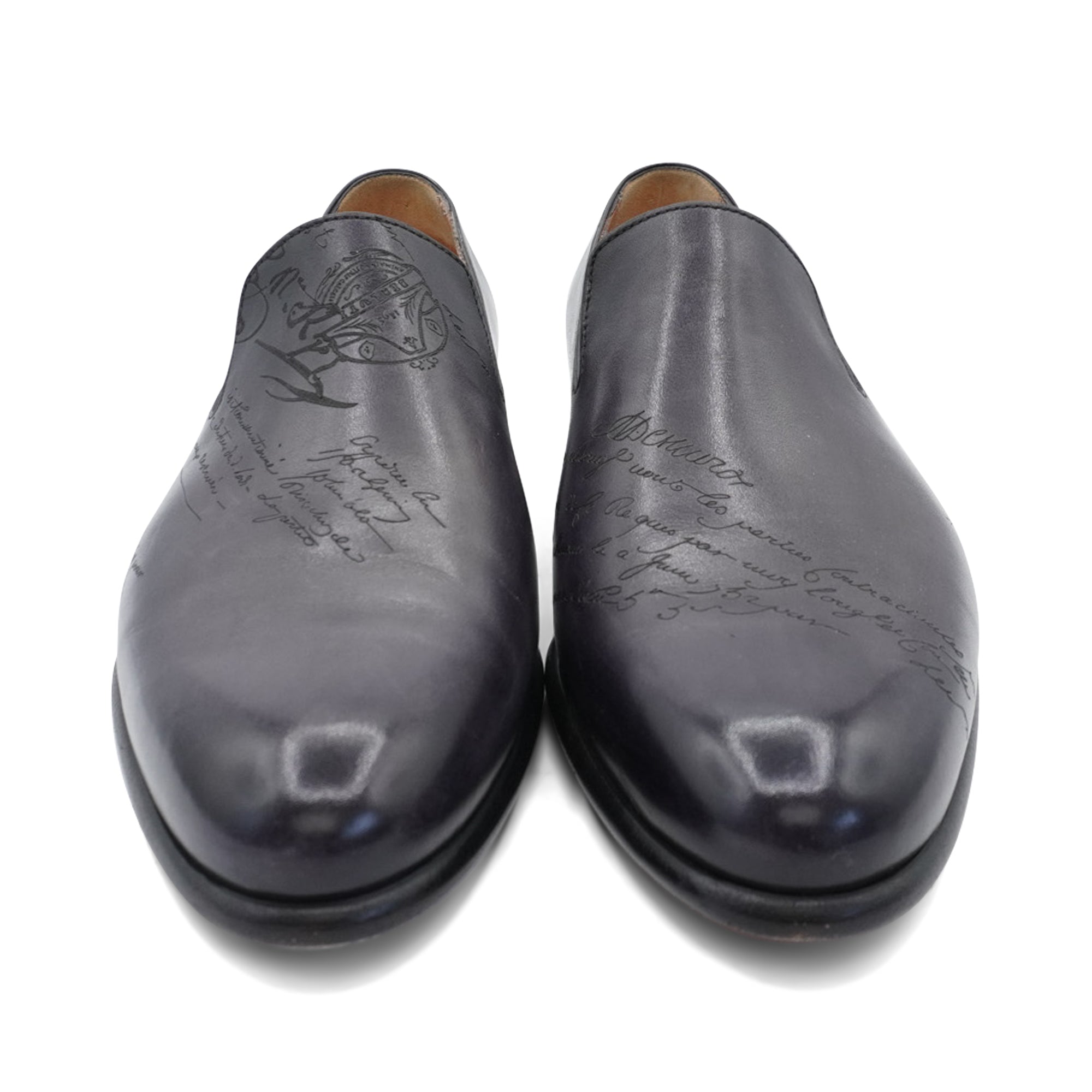 Berluti 'Galet Scritto' Loafers - Men's 8.5