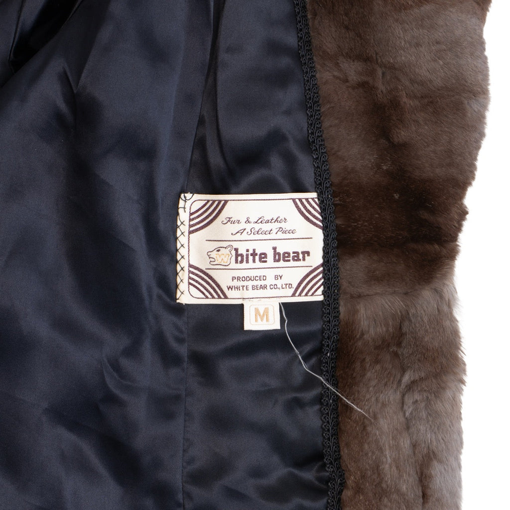 Bite Bear Fur Rabbit Fur Coat - Women's M