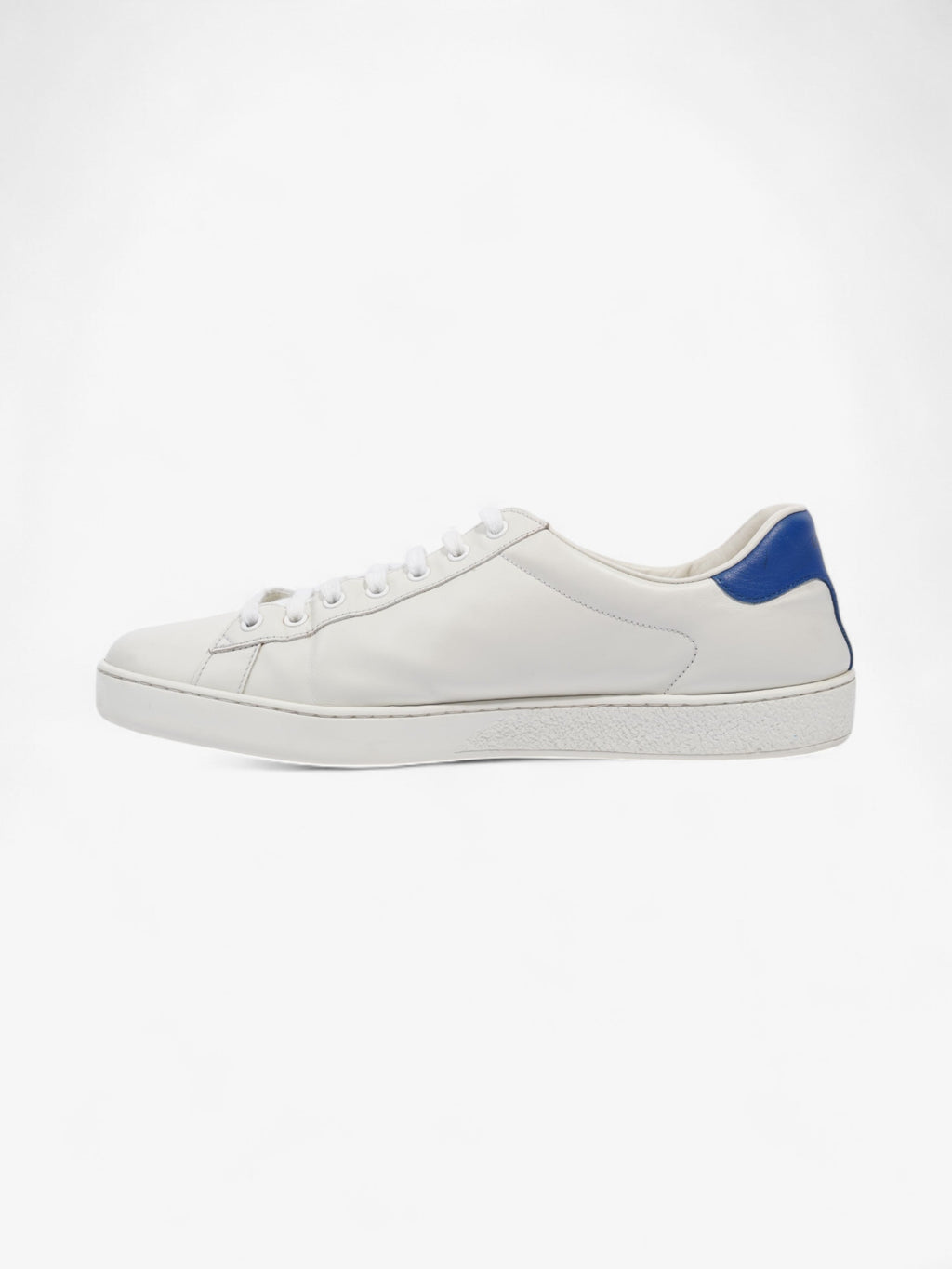Gucci Ace Sneakers with Tennis White / Blue Leather EU 44 UK 10