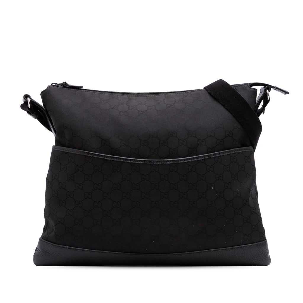 Diaper Crossbody Bag GG Canvas