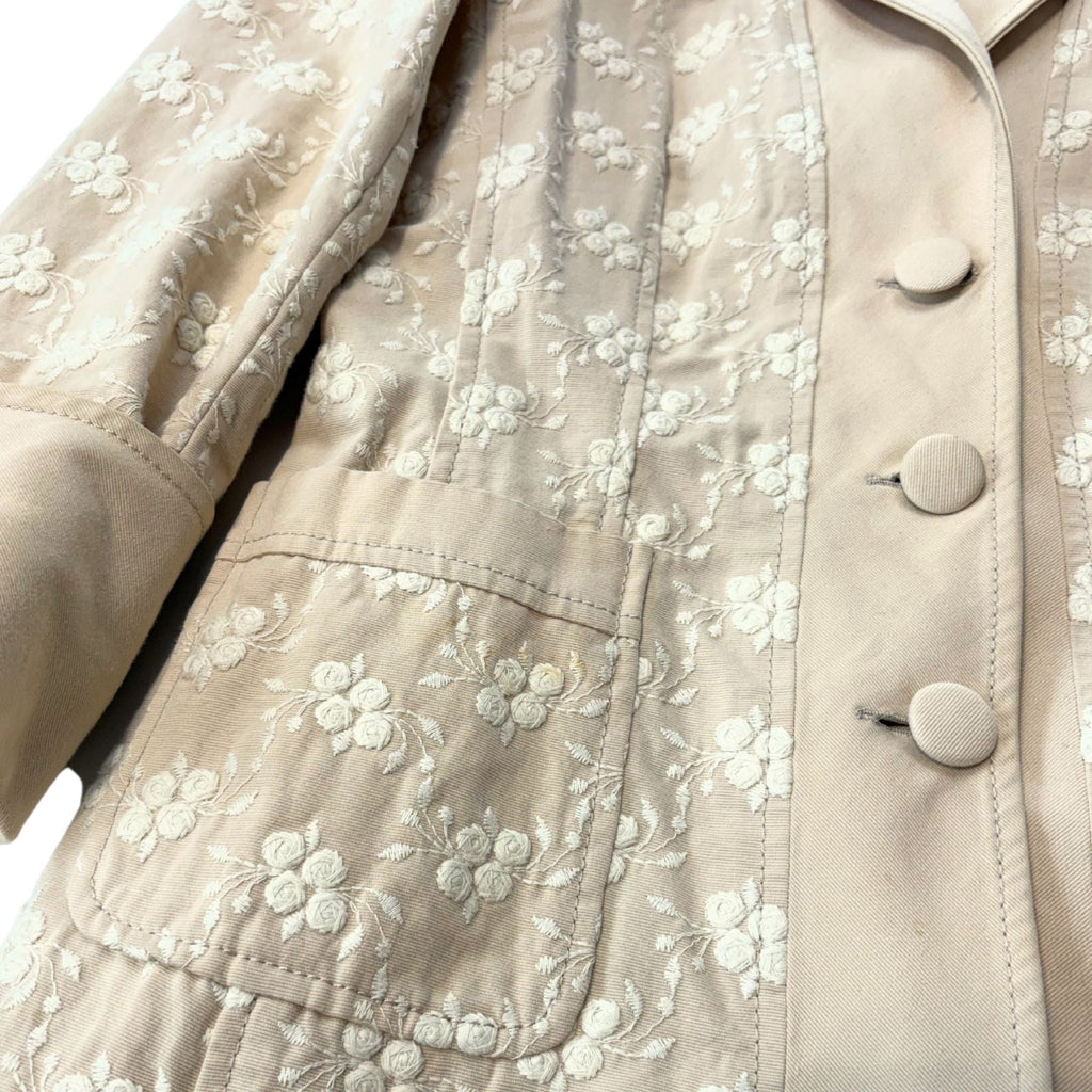 Blumarine Embroidered Coat - Women's 44