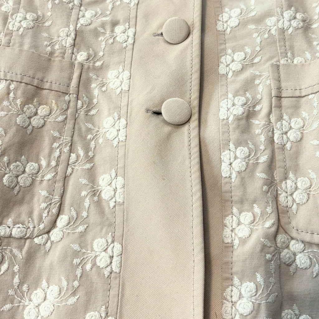 Blumarine Embroidered Coat - Women's 44