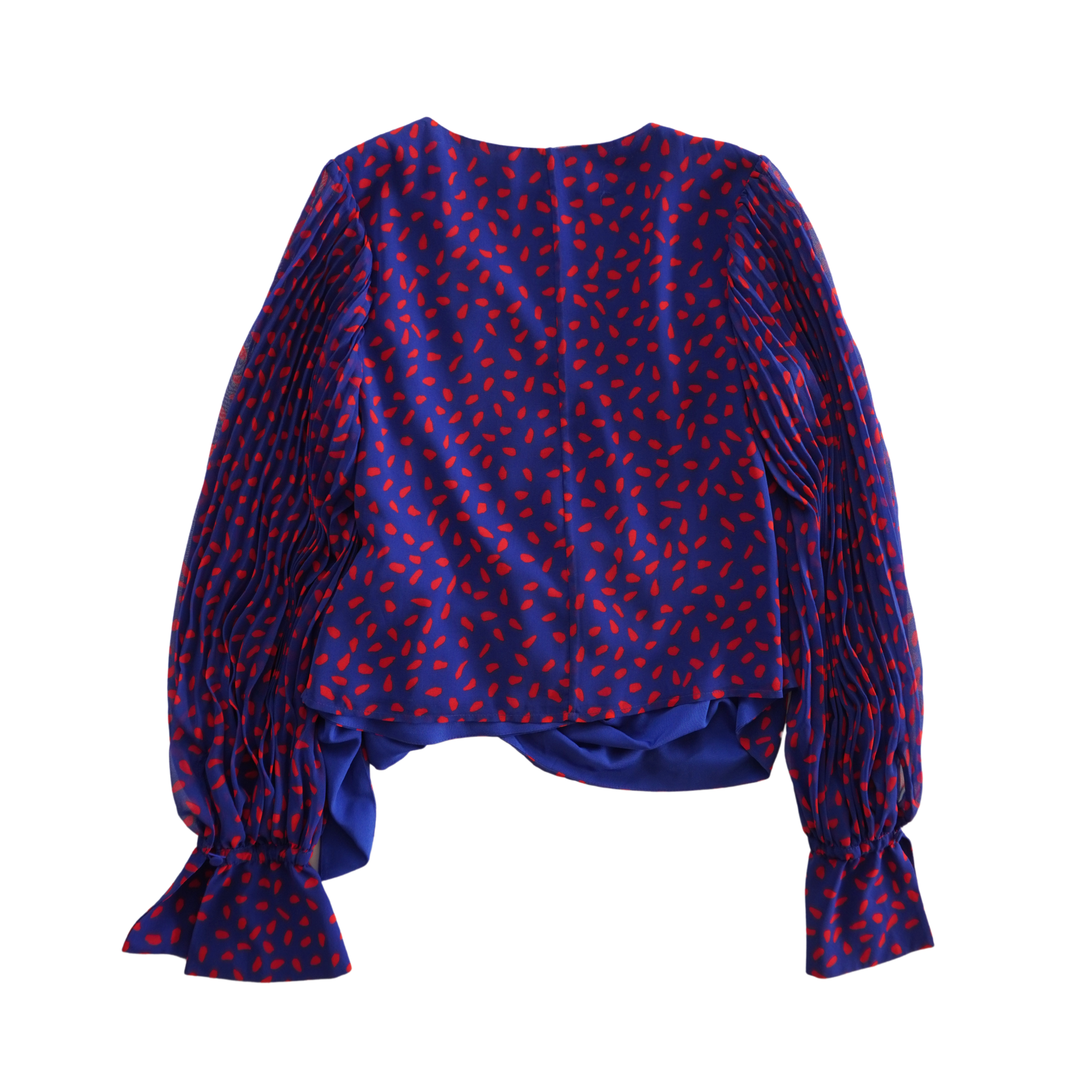 Self Portrait Wrap Blouse - Women's 4