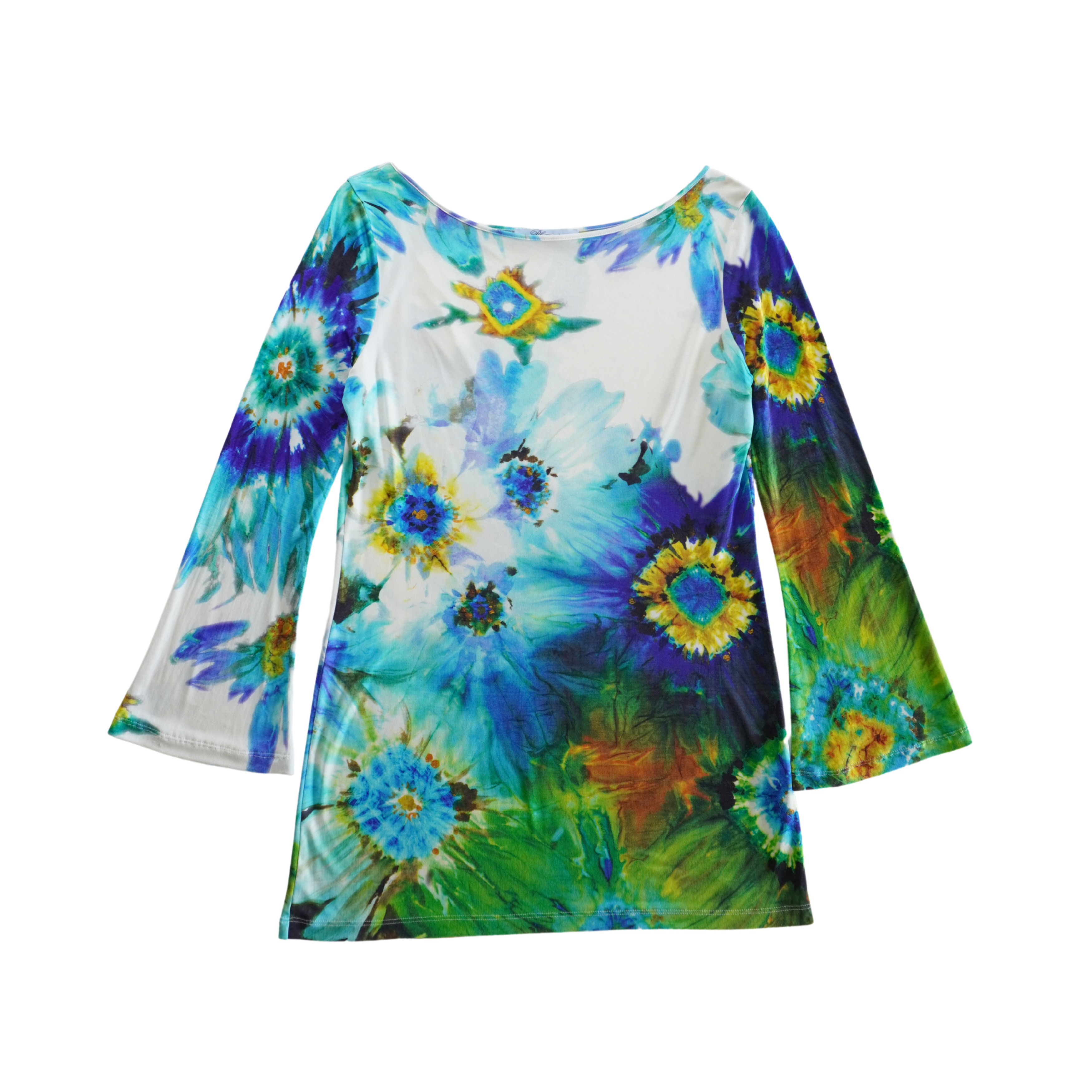 Bluemarine Floral Tunic Top - Women's M