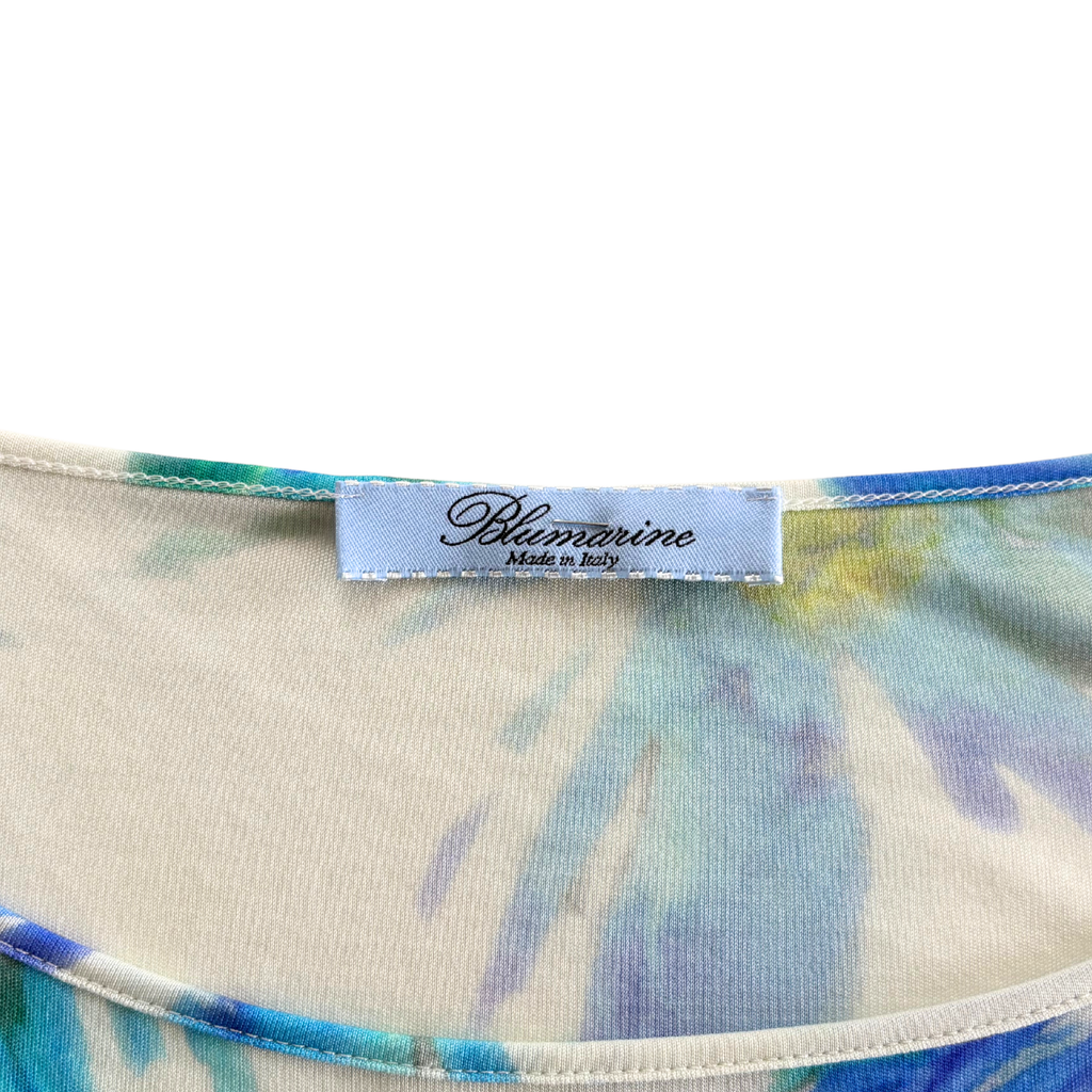 Bluemarine Floral Tunic Top - Women's M