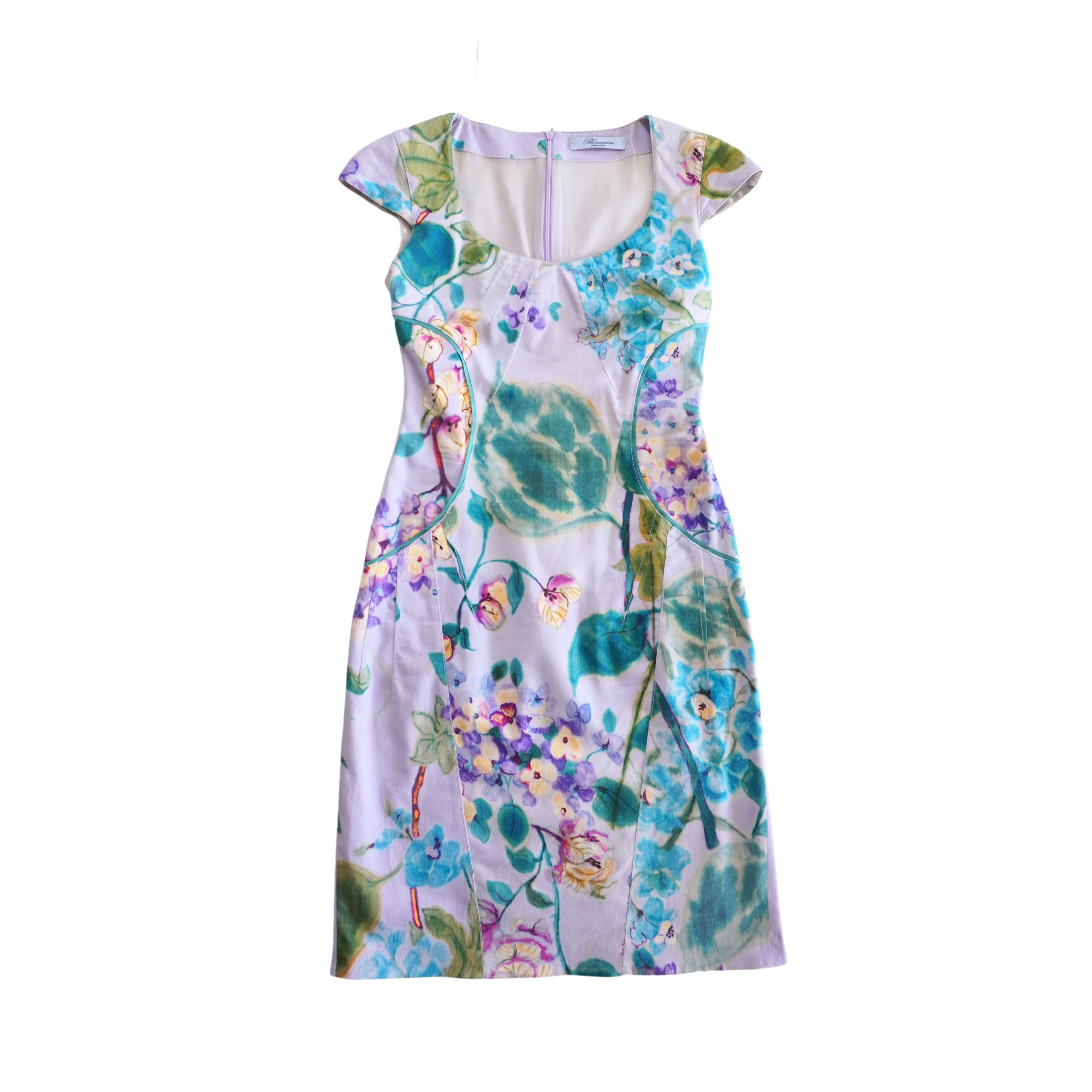 Bluemarine Floral Sheath Dress - Women's 42