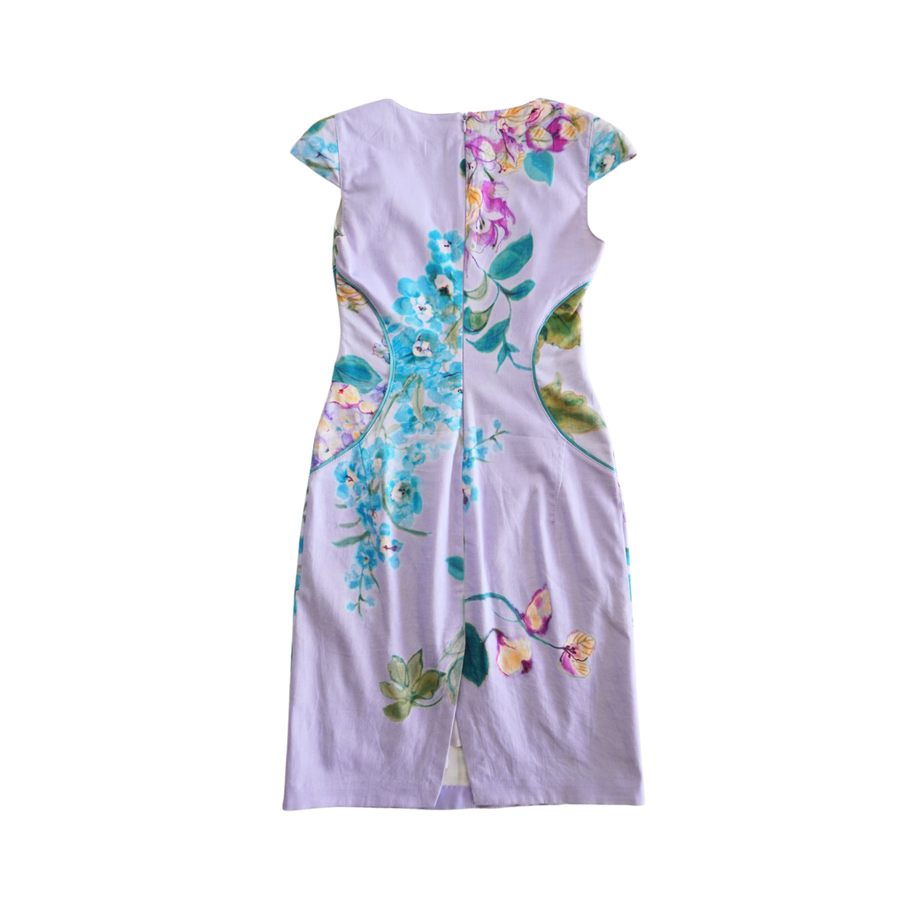 Bluemarine Floral Sheath Dress - Women's 42