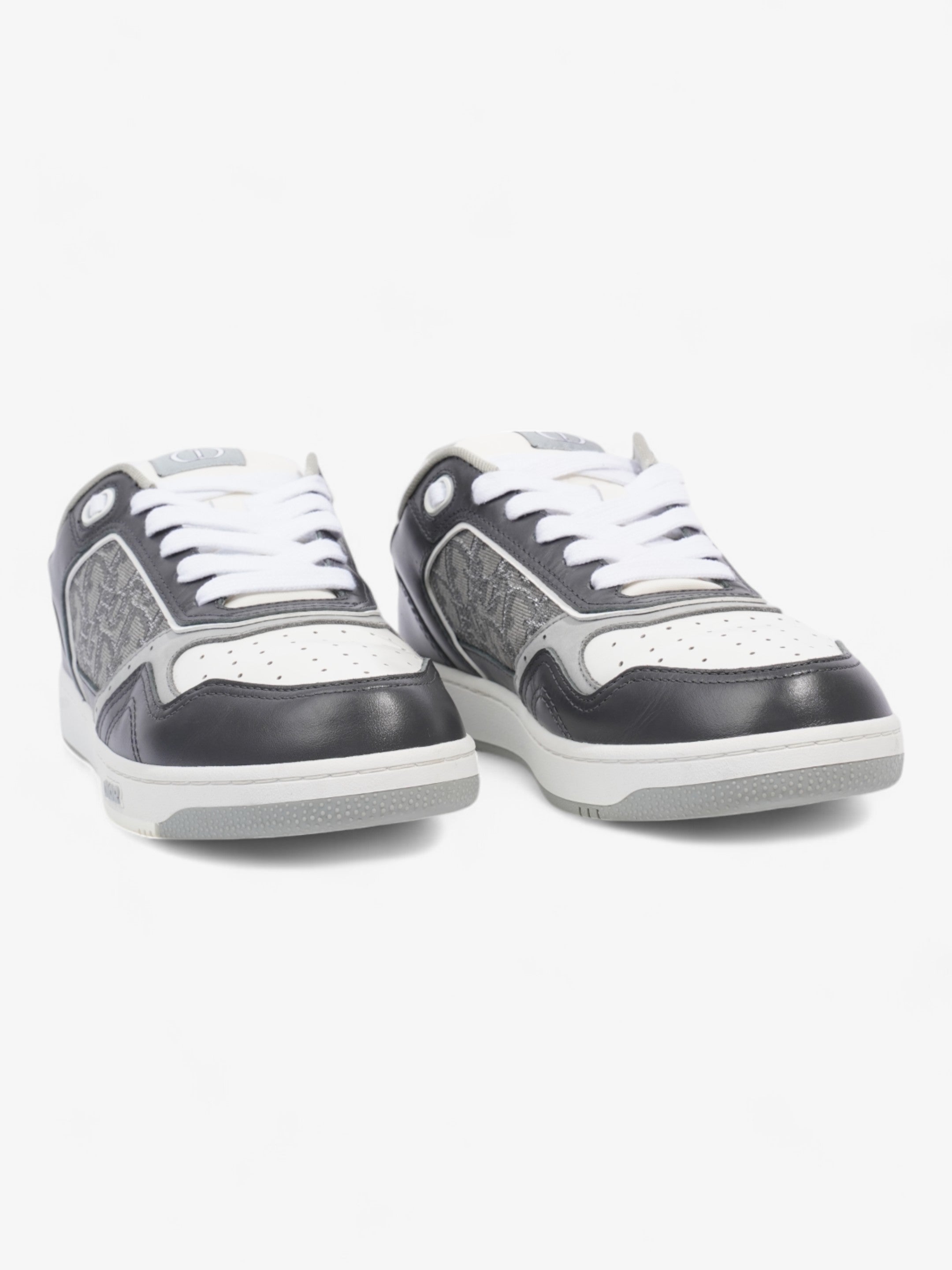 Christian Dior B27 Grey / White Leather EU 42 UK 8