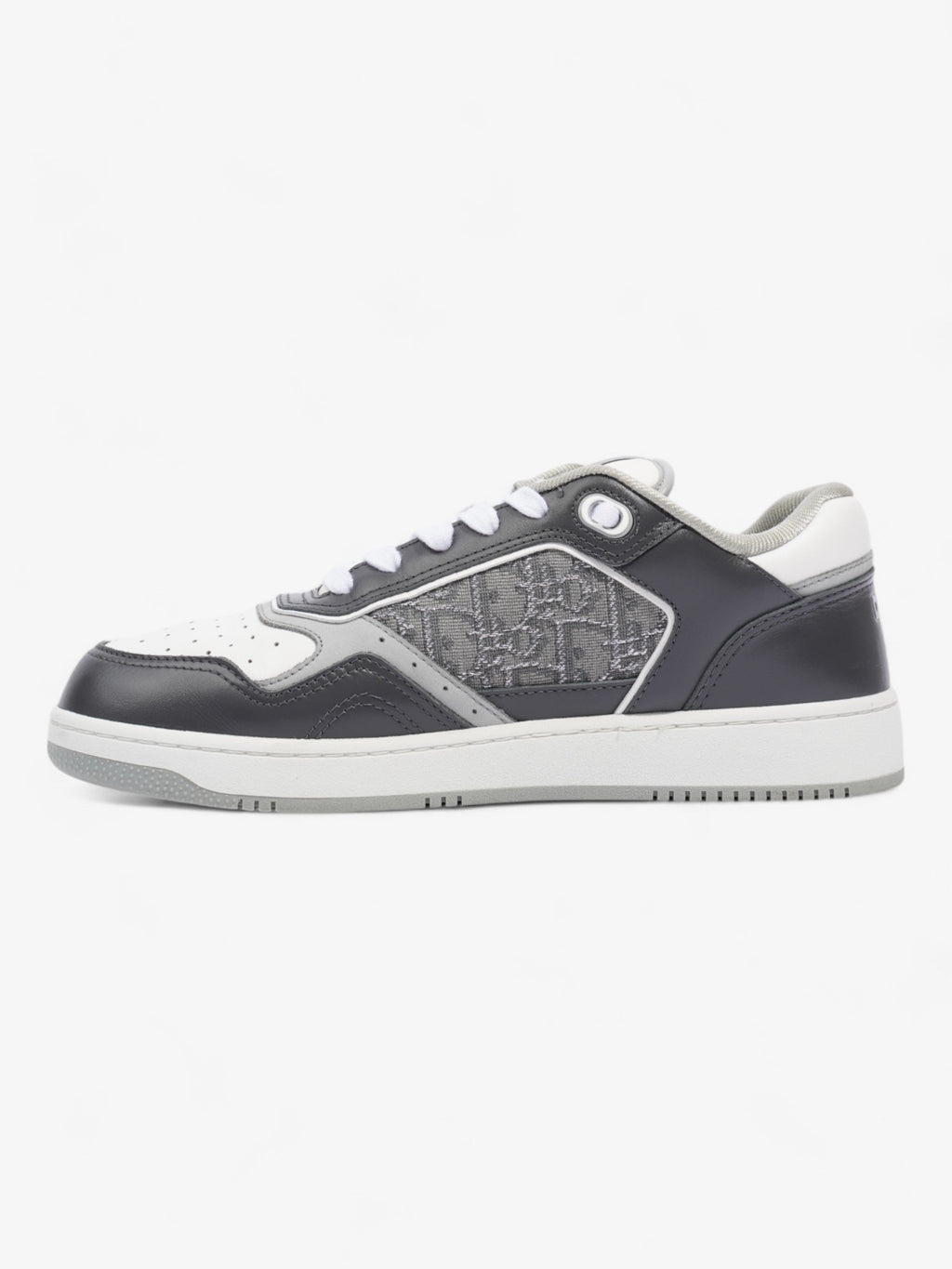 Christian Dior B27 Grey / White Leather EU 42 UK 8