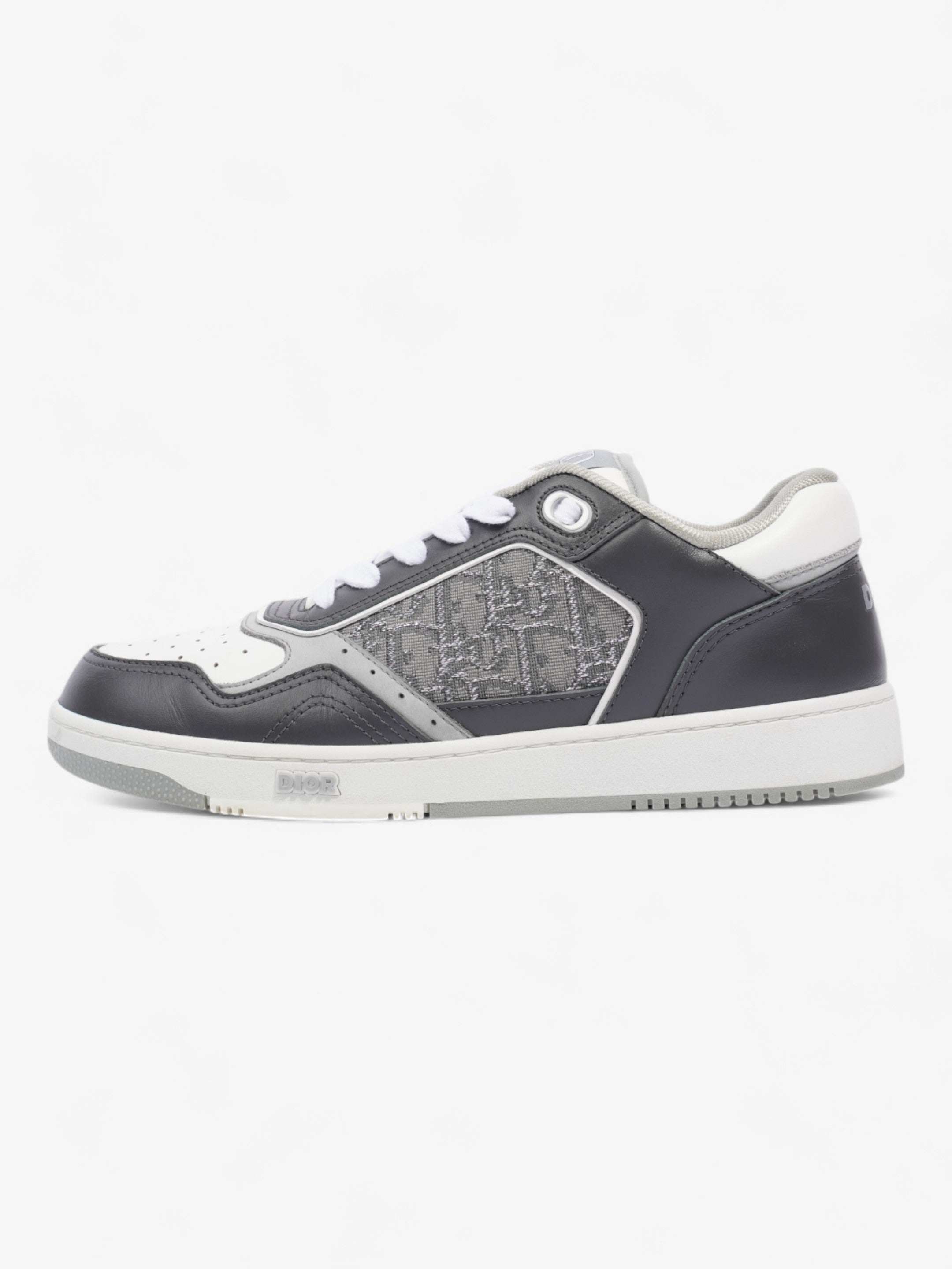 Christian Dior B27 Grey / White Leather EU 42 UK 8