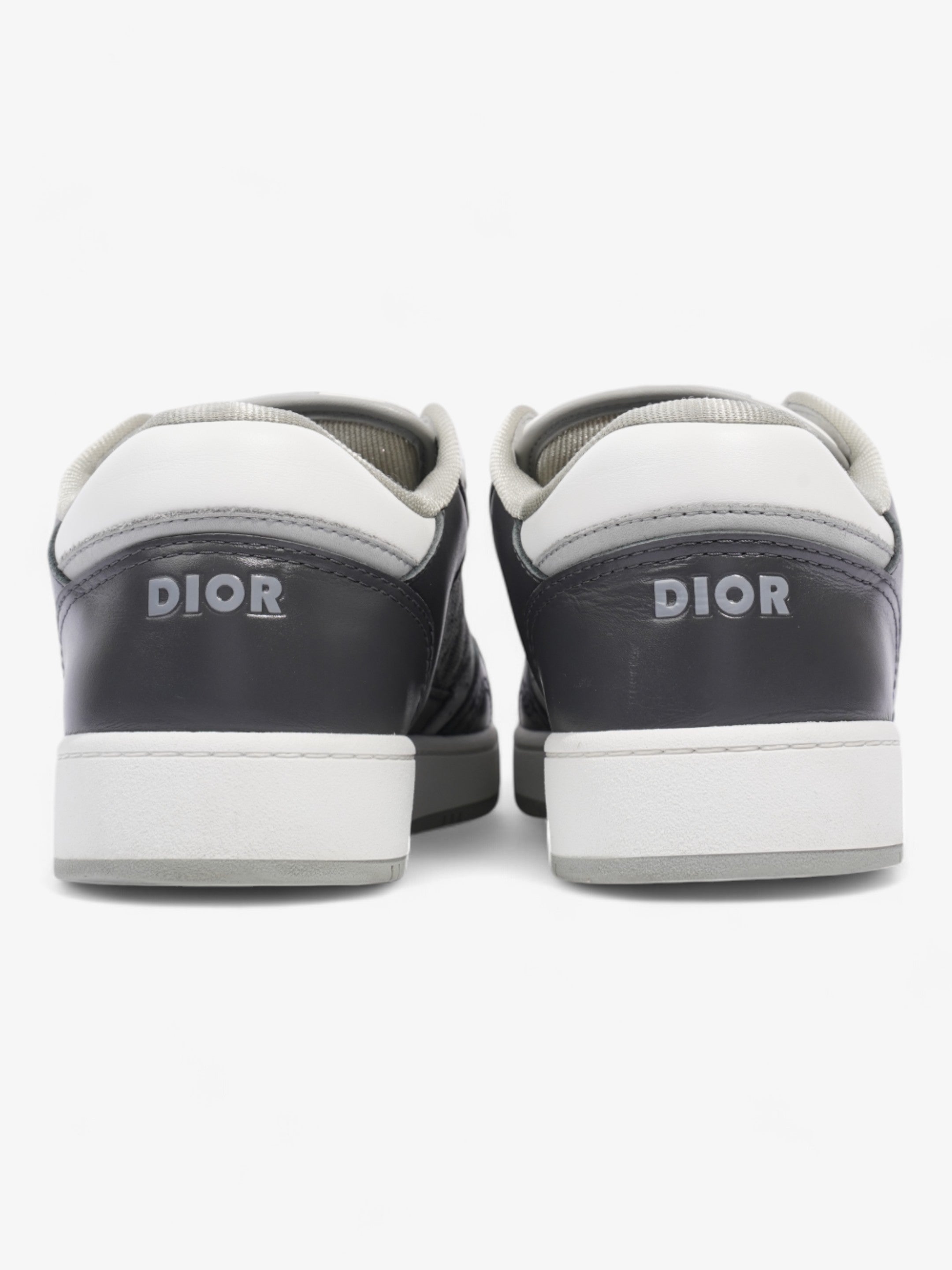 Christian Dior B27 Grey / White Leather EU 42 UK 8