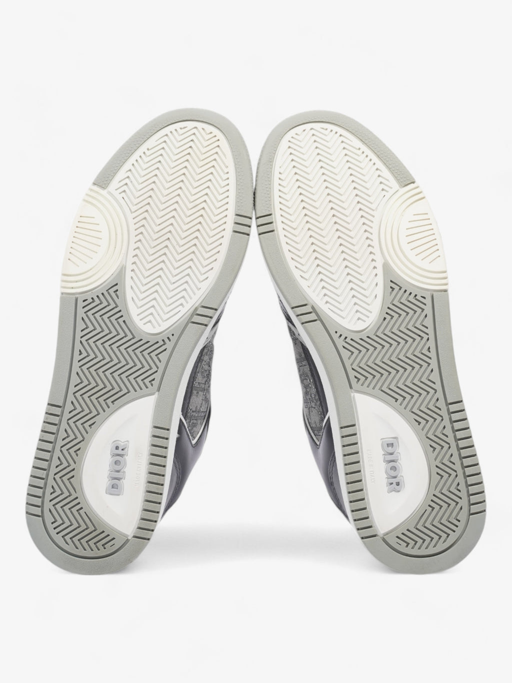 Christian Dior B27 Grey / White Leather EU 42 UK 8