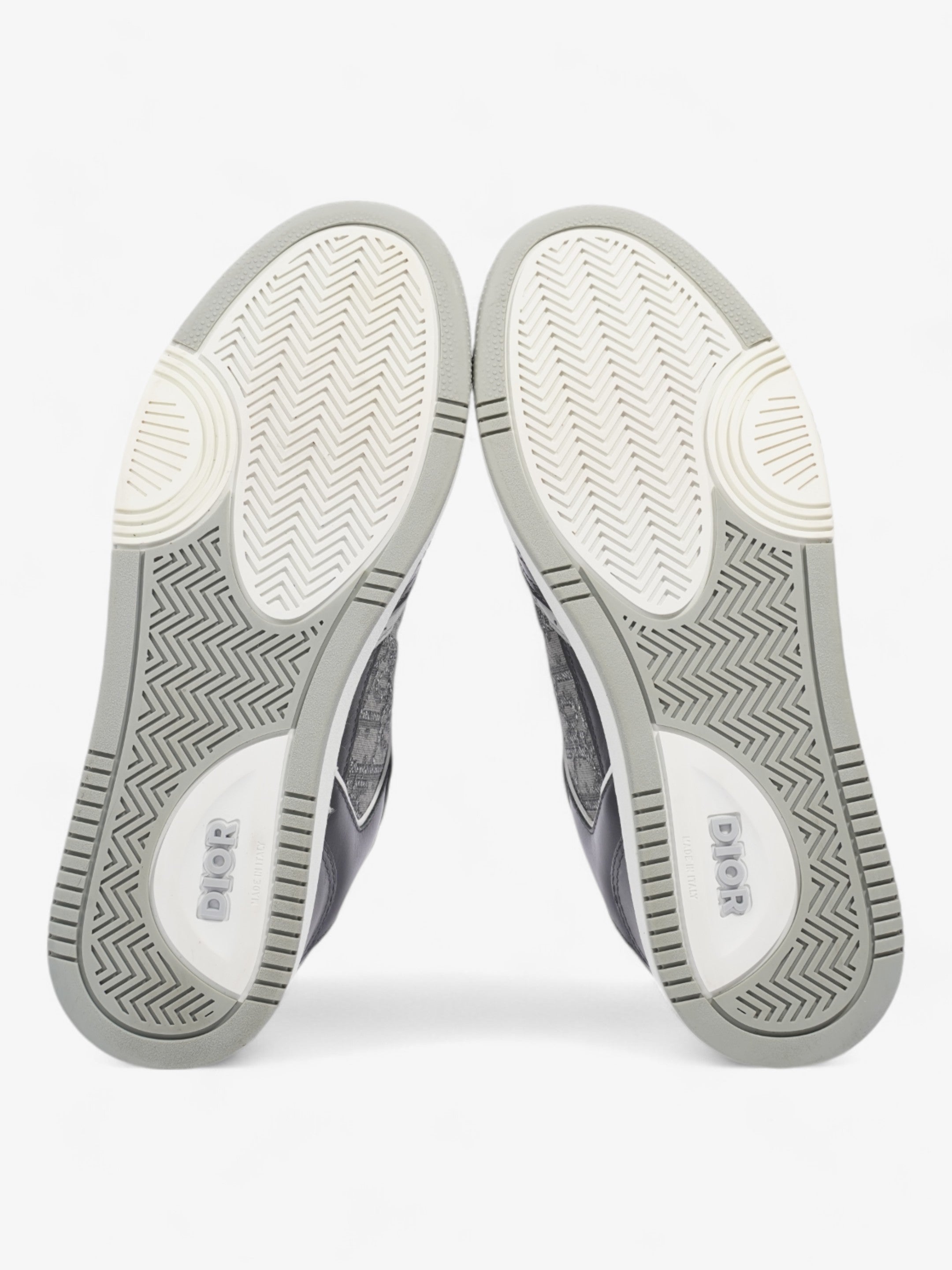 Christian Dior B27 Grey / White Leather EU 42 UK 8
