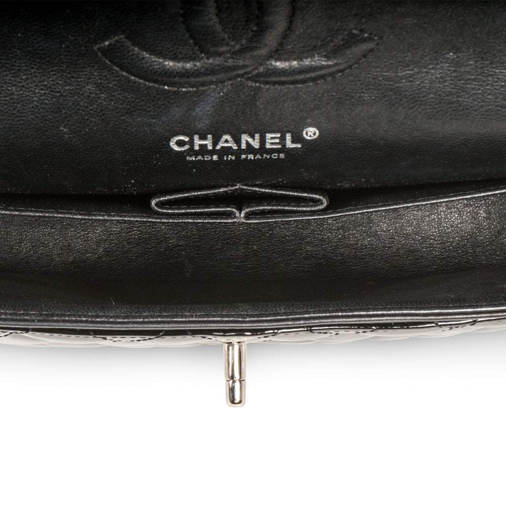 Chanel Classic Flap Bag - Medium - Patent Black
