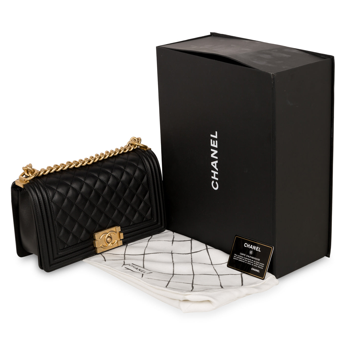 Chanel Boy Bag - Old Medium