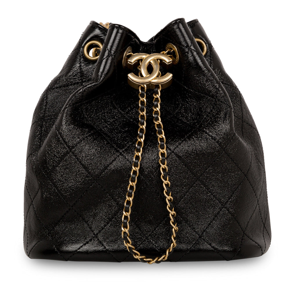 Chanel Glazed Lambskin Bucket Bag