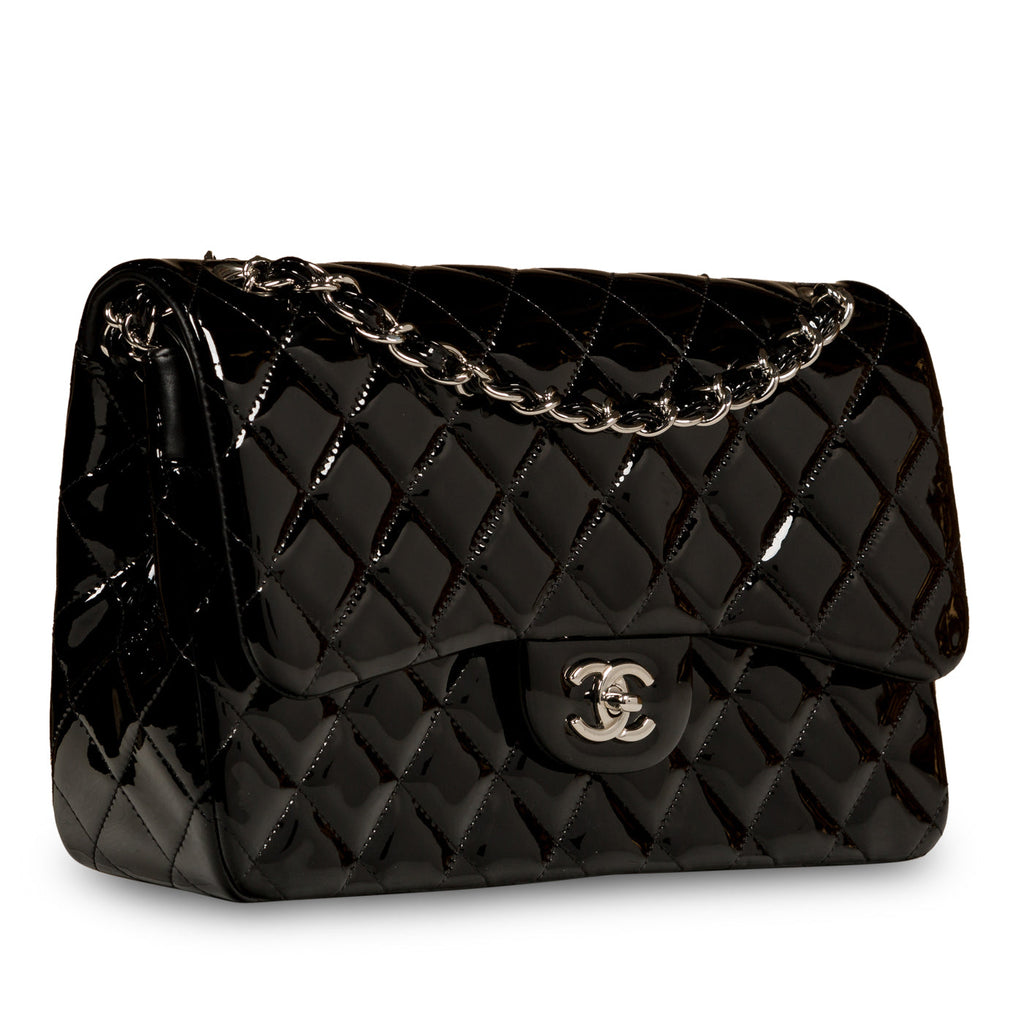 Chanel Classic Flap Bag - Jumbo - Patent