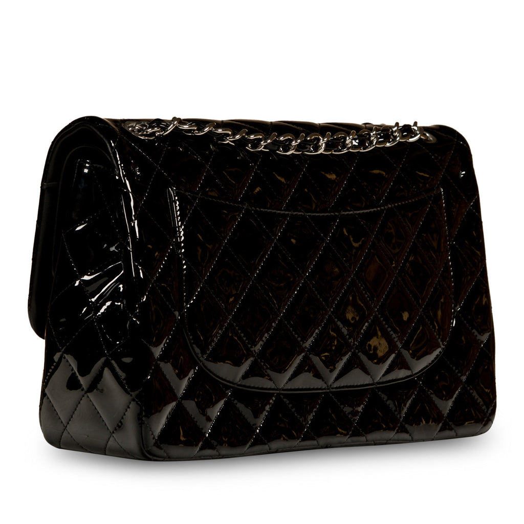 Chanel Classic Flap Bag - Jumbo - Patent