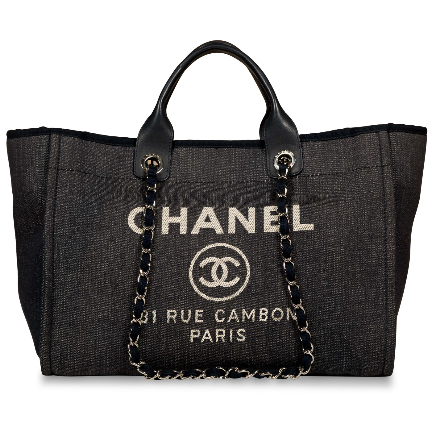 Chanel Deauville Tote - Denim
