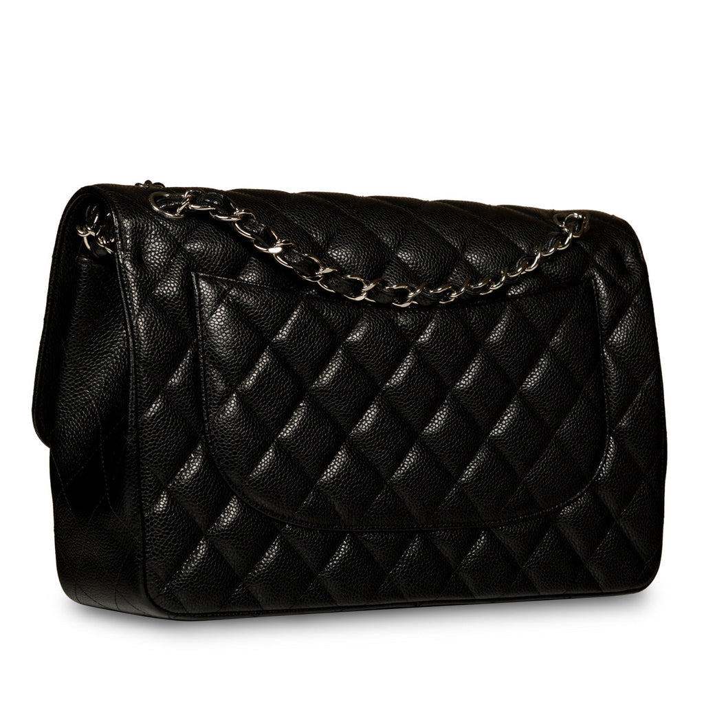 Chanel Classic Flap Bag - Jumbo - SHW