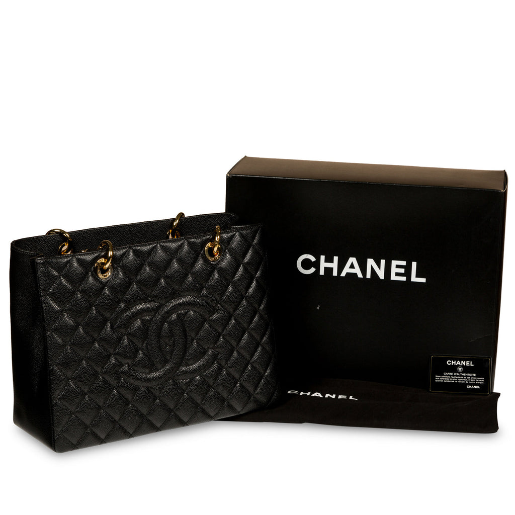 Chanel GST - Caviar - GHW