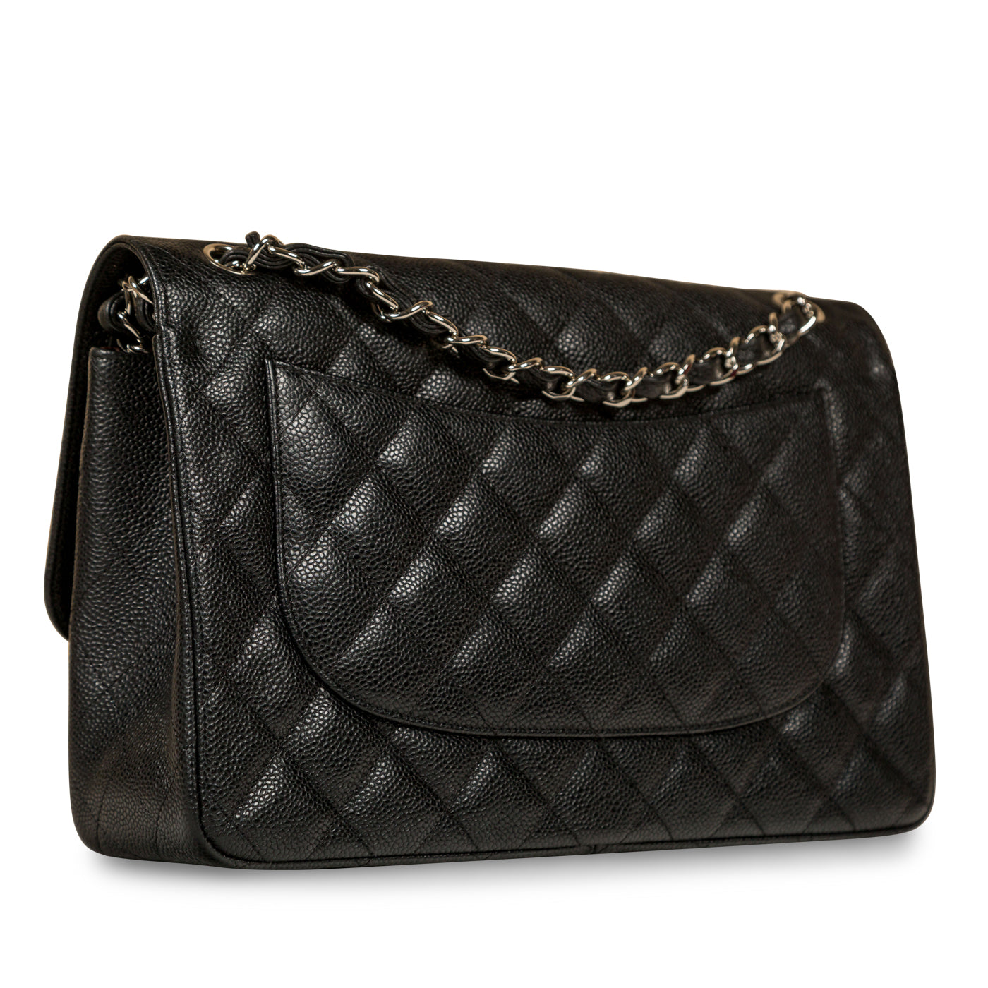 Chanel Classic Flap Bag - Jumbo - Caviar