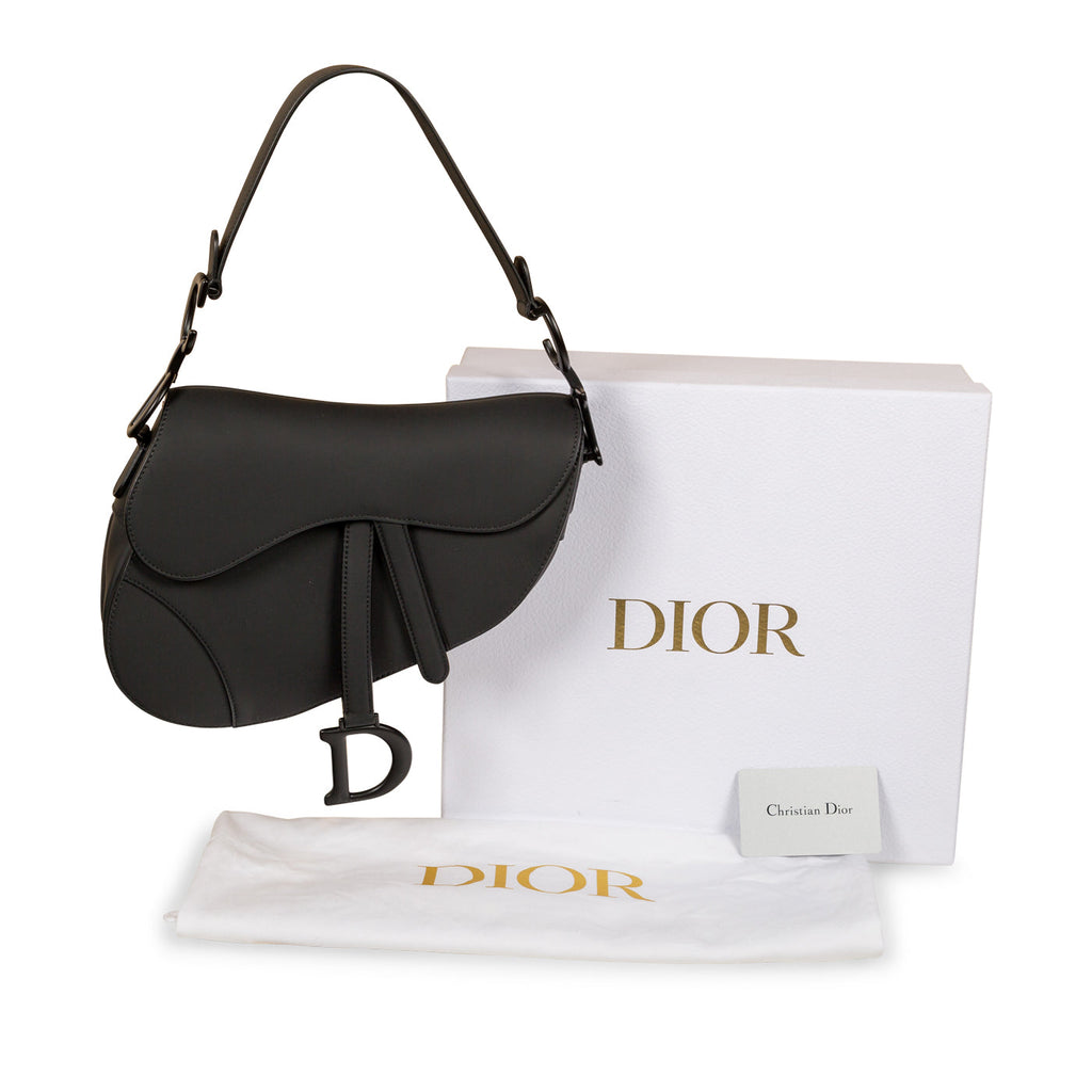 Christian Dior Ultra-Matte Saddle Bag