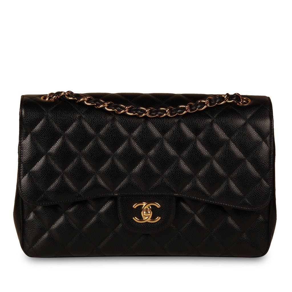 Chanel Classic Flap Bag - Jumbo - Caviar