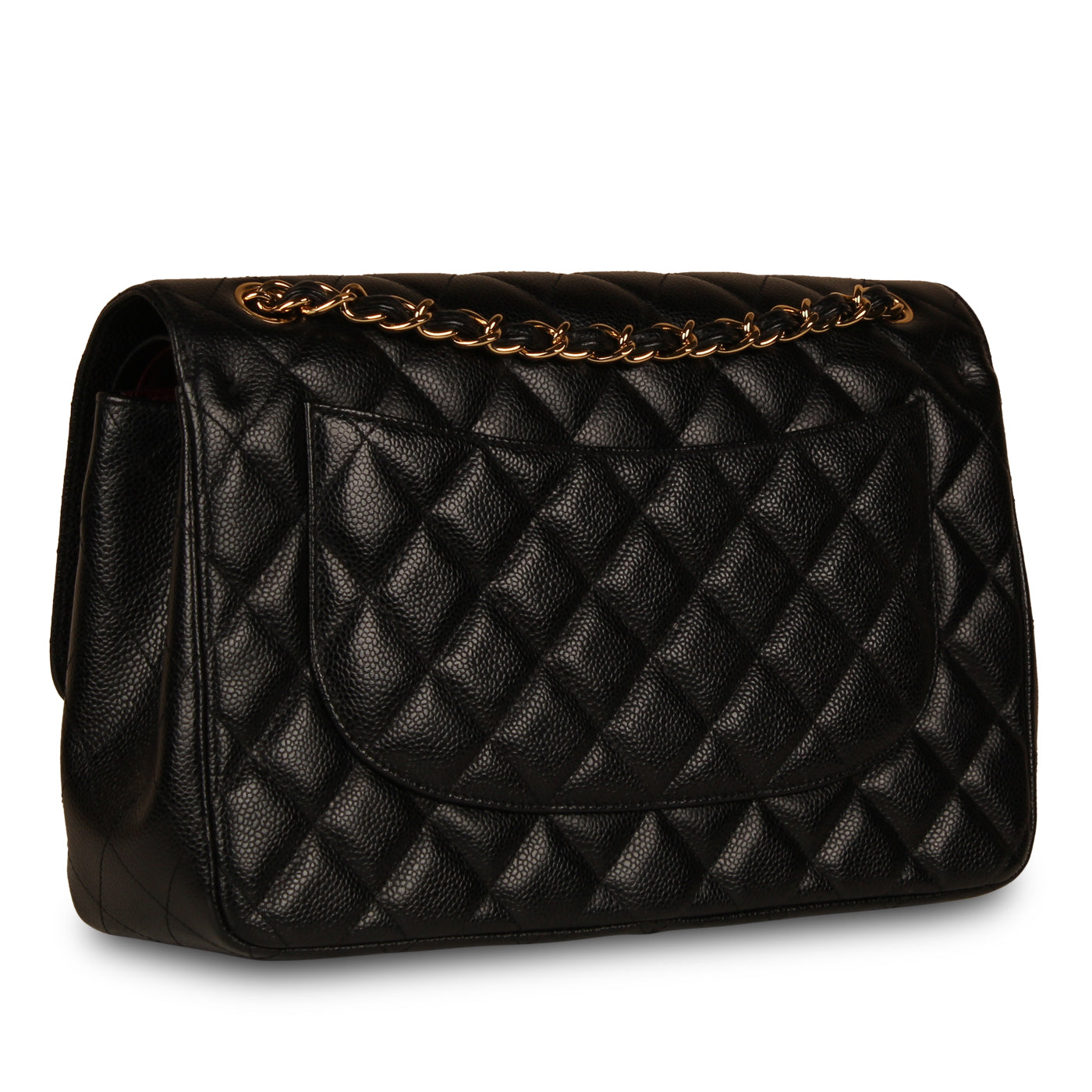 Chanel Classic Flap Bag - Jumbo - Caviar