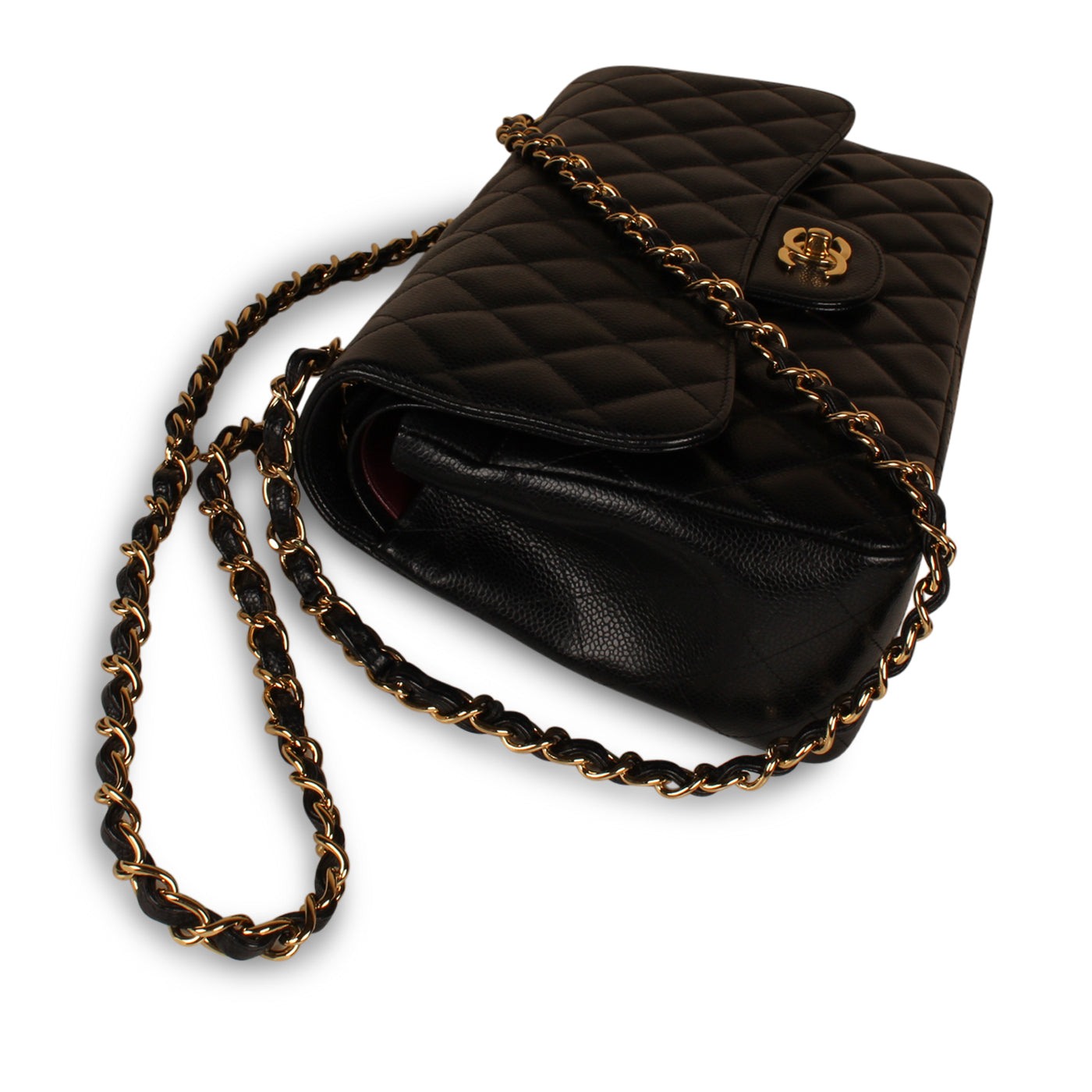 Chanel Classic Flap Bag - Jumbo - Caviar