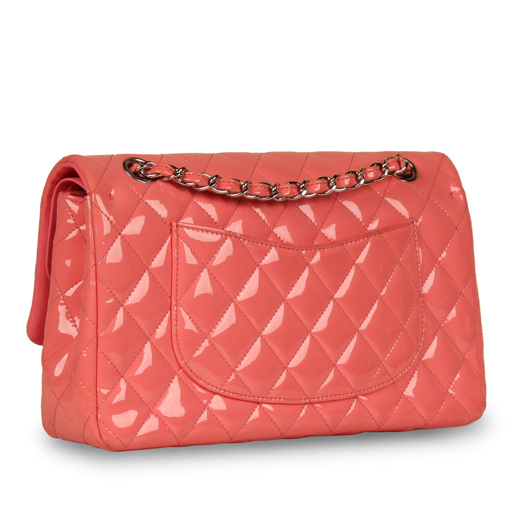 Chanel Classic Flap Bag Medium - Pink Patent