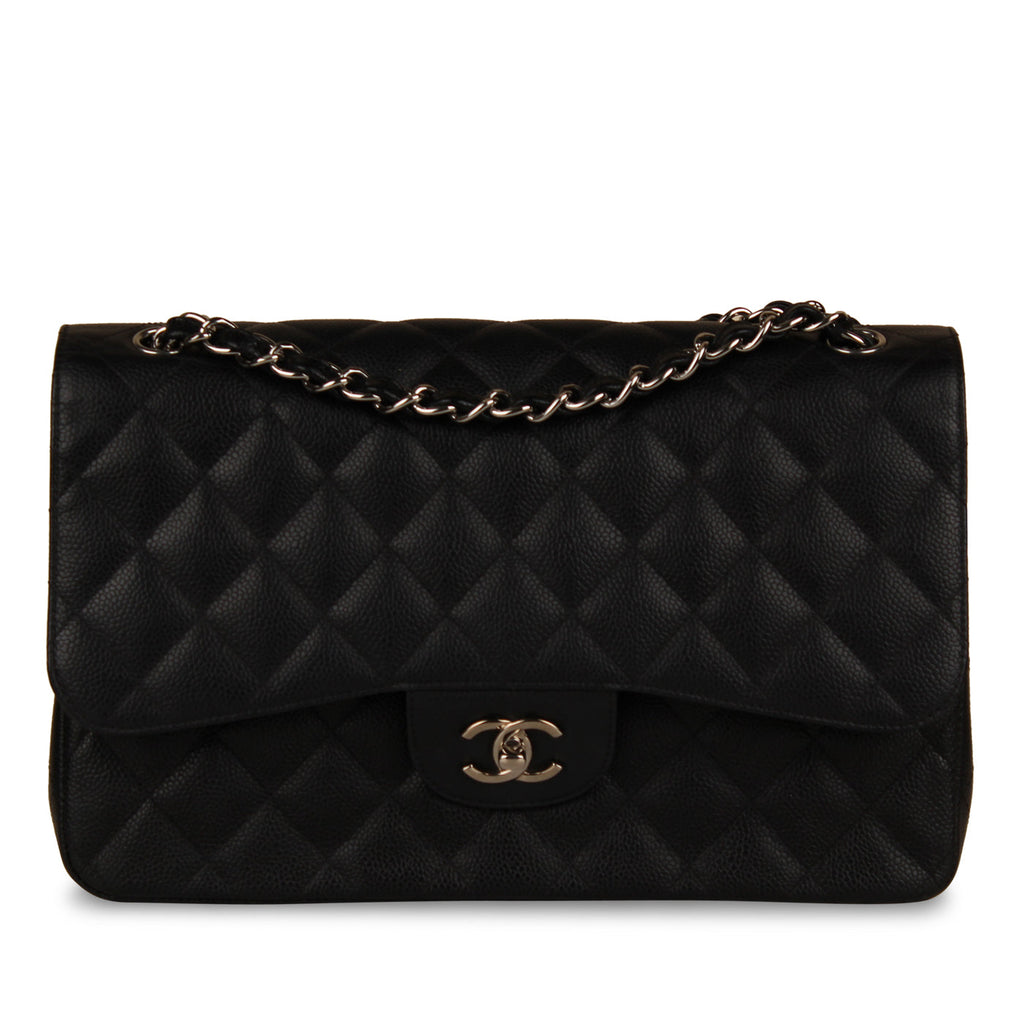 Chanel Classic Flap Bag - Jumbo - SHW