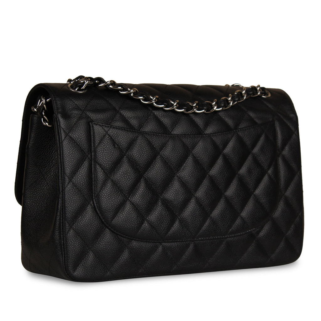 Chanel Classic Flap Bag - Jumbo - SHW