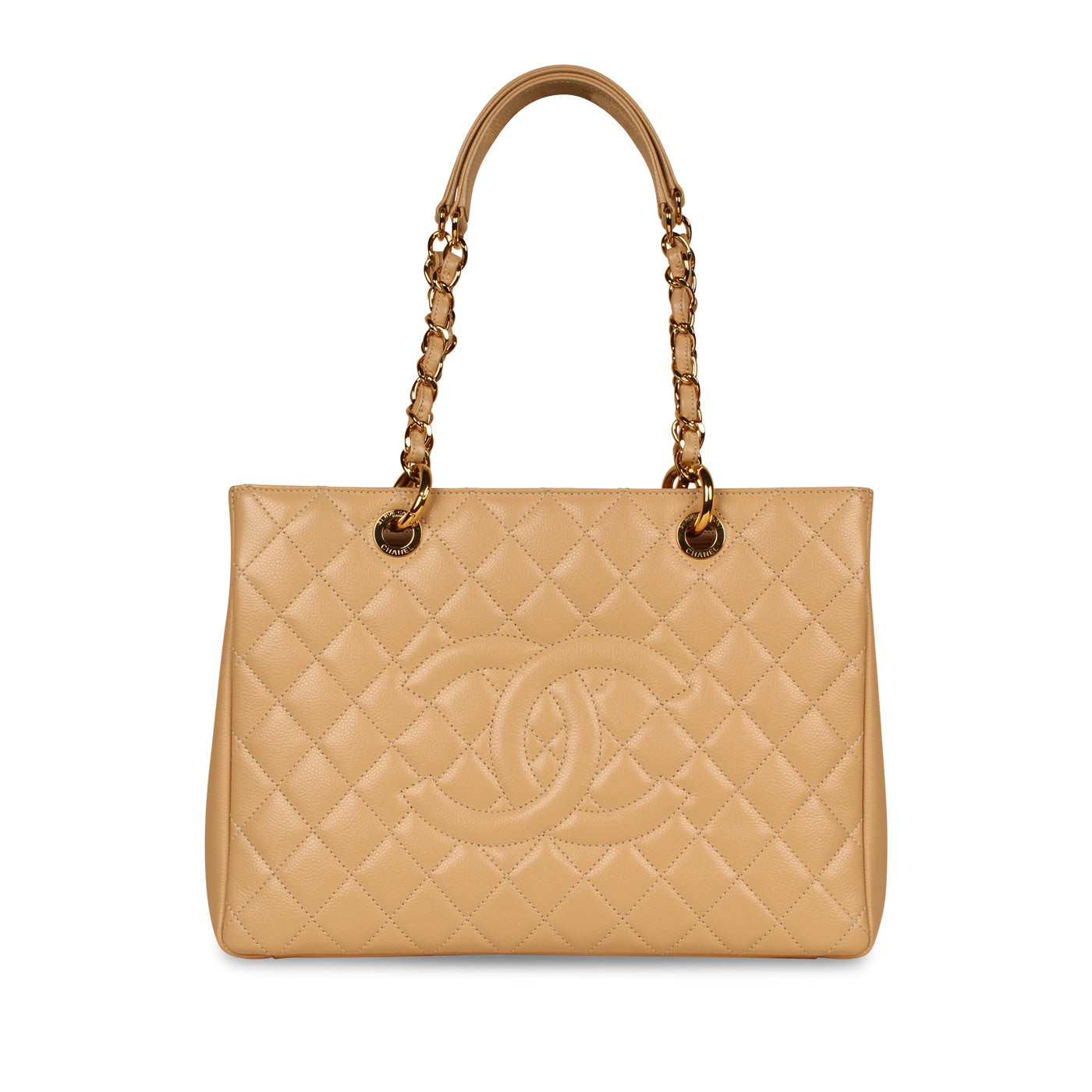 Chanel GST - Beige Caviar