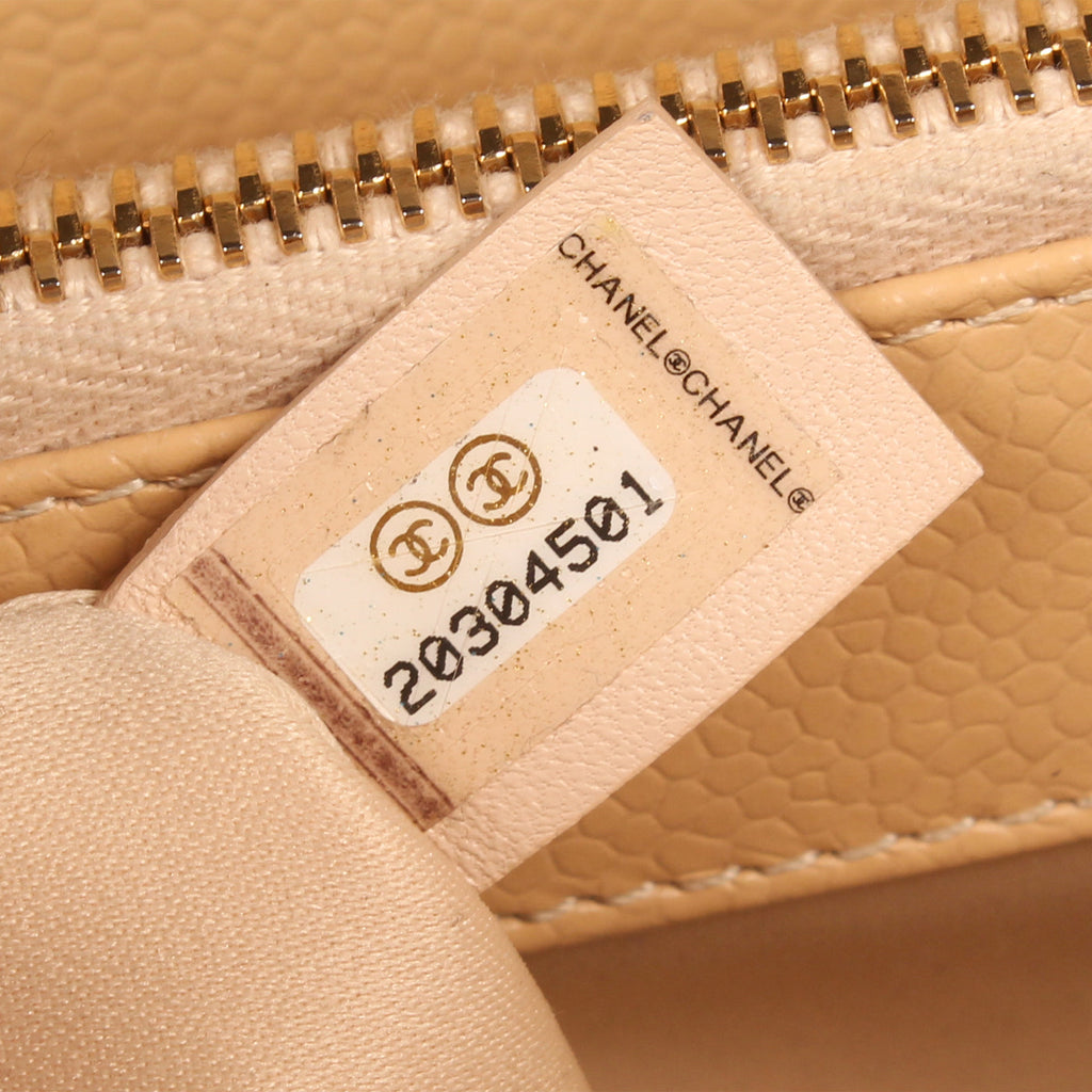 Chanel GST - Beige Caviar