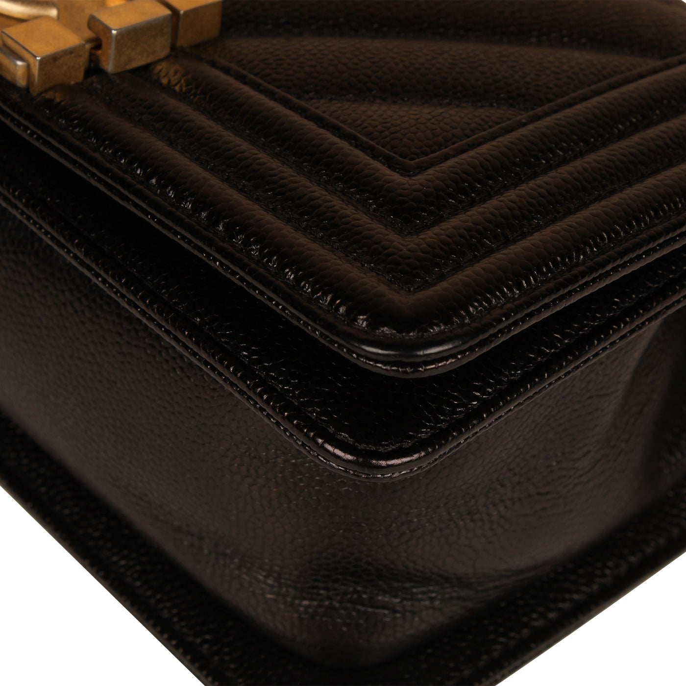 Chanel Boy Bag - Small Black Caviar