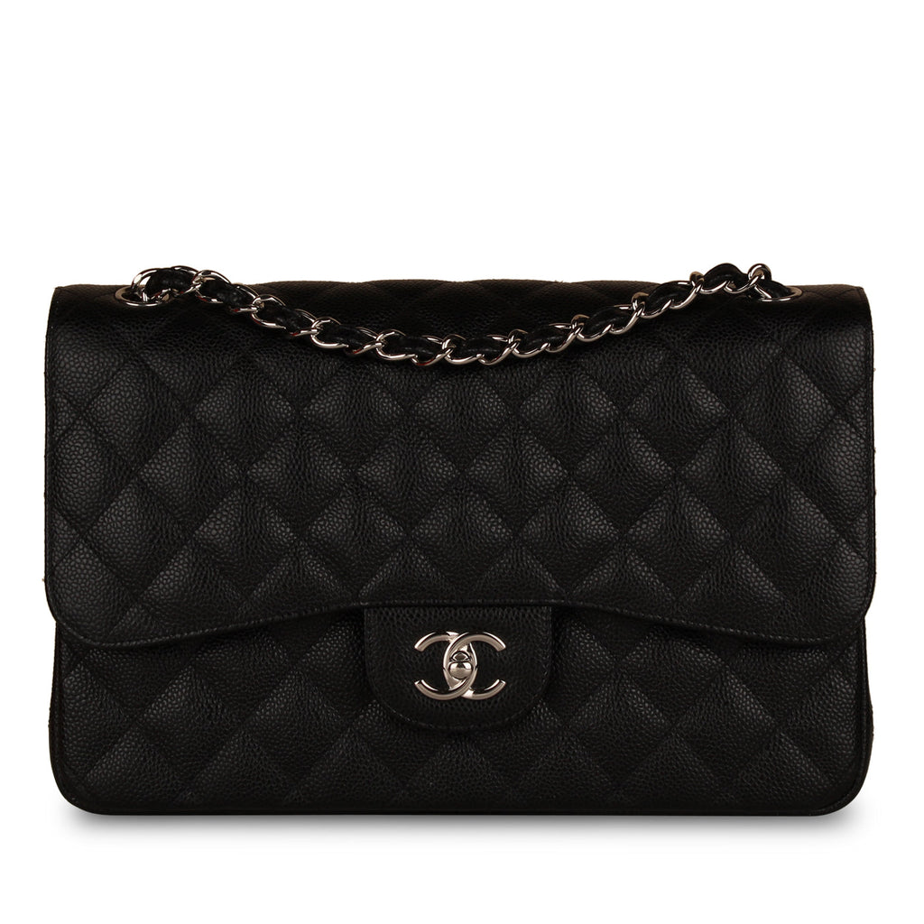Chanel Classic Flap Bag - Jumbo - Caviar