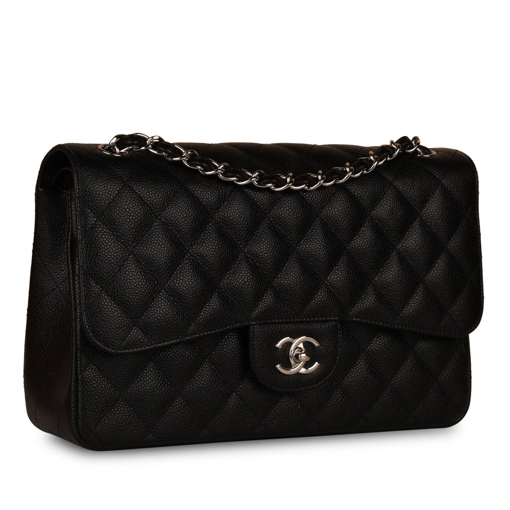 Chanel Classic Flap Bag - Jumbo - Caviar