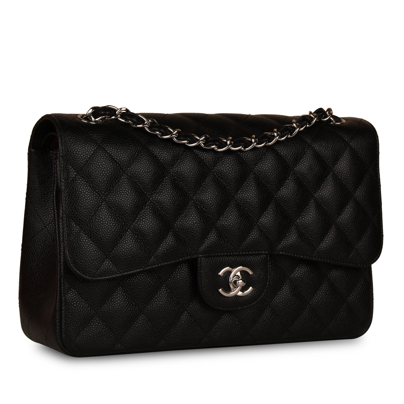 Chanel Classic Flap Bag - Jumbo - Caviar